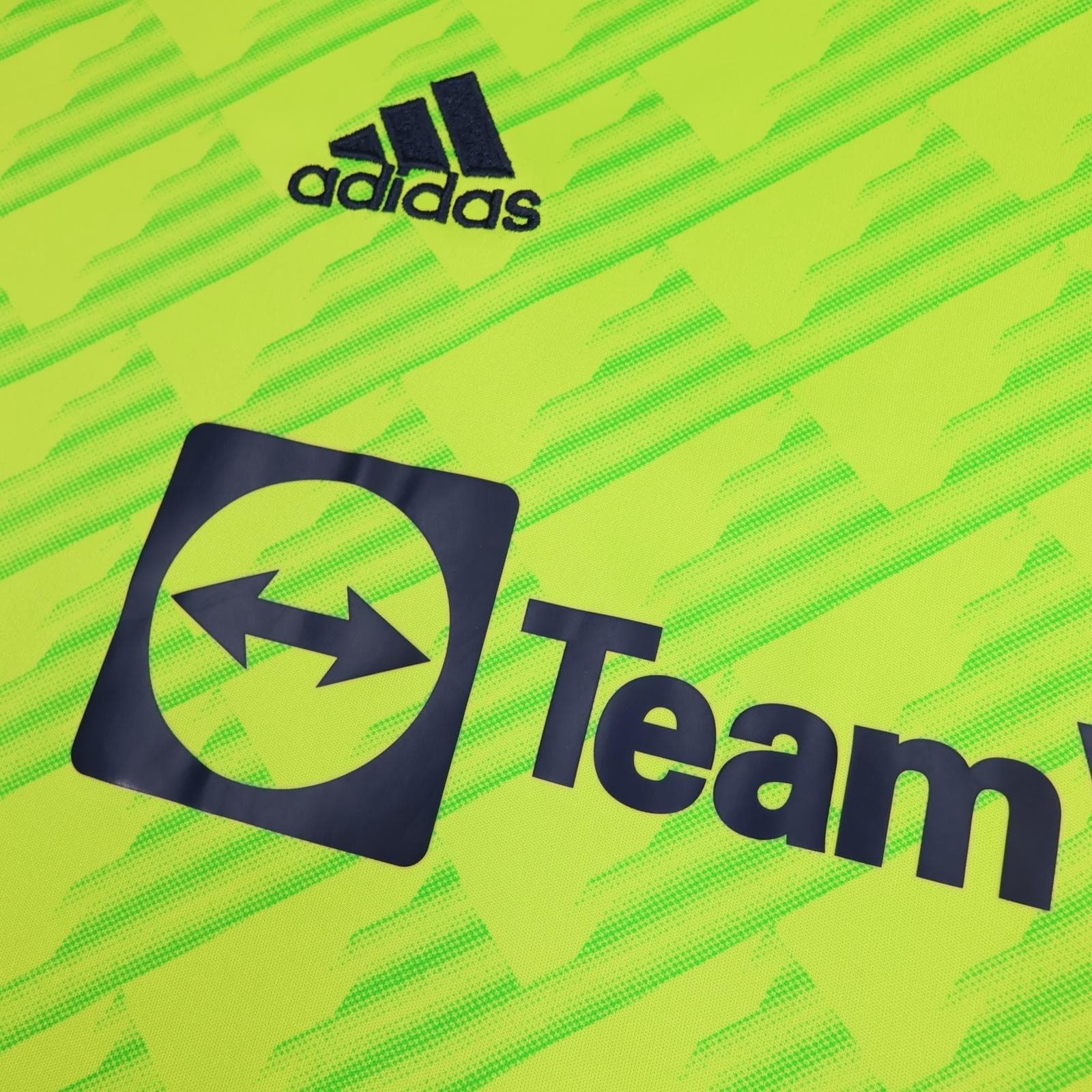 Manchester United Shirt Mens 2XL Green 3rd Kit 2022 2023 Adidas Casemiro 18 photo 5