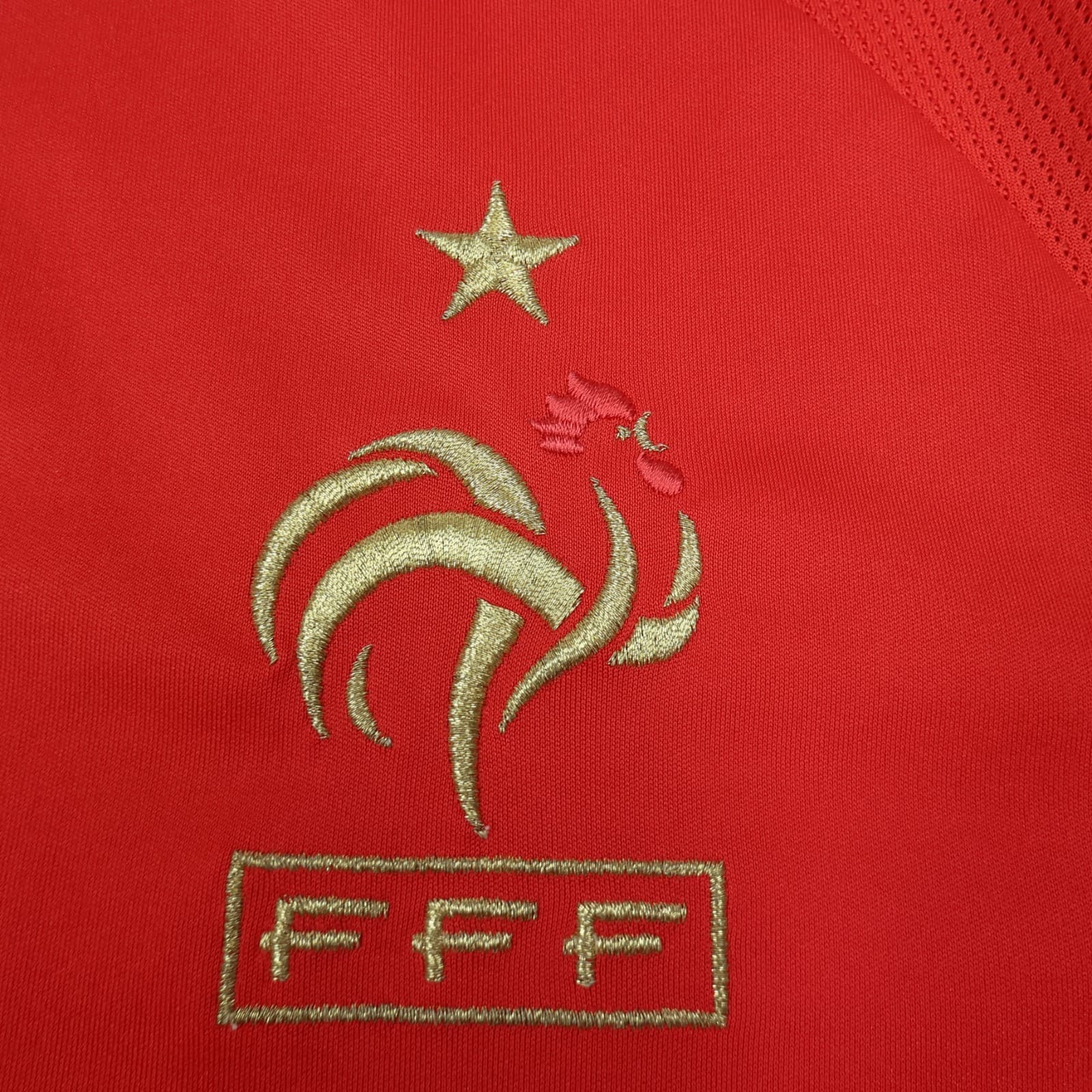 France Football Shirt Extra Large Red Away Kit 2008 2010 Jersey Soccer Les Bleus photo 4