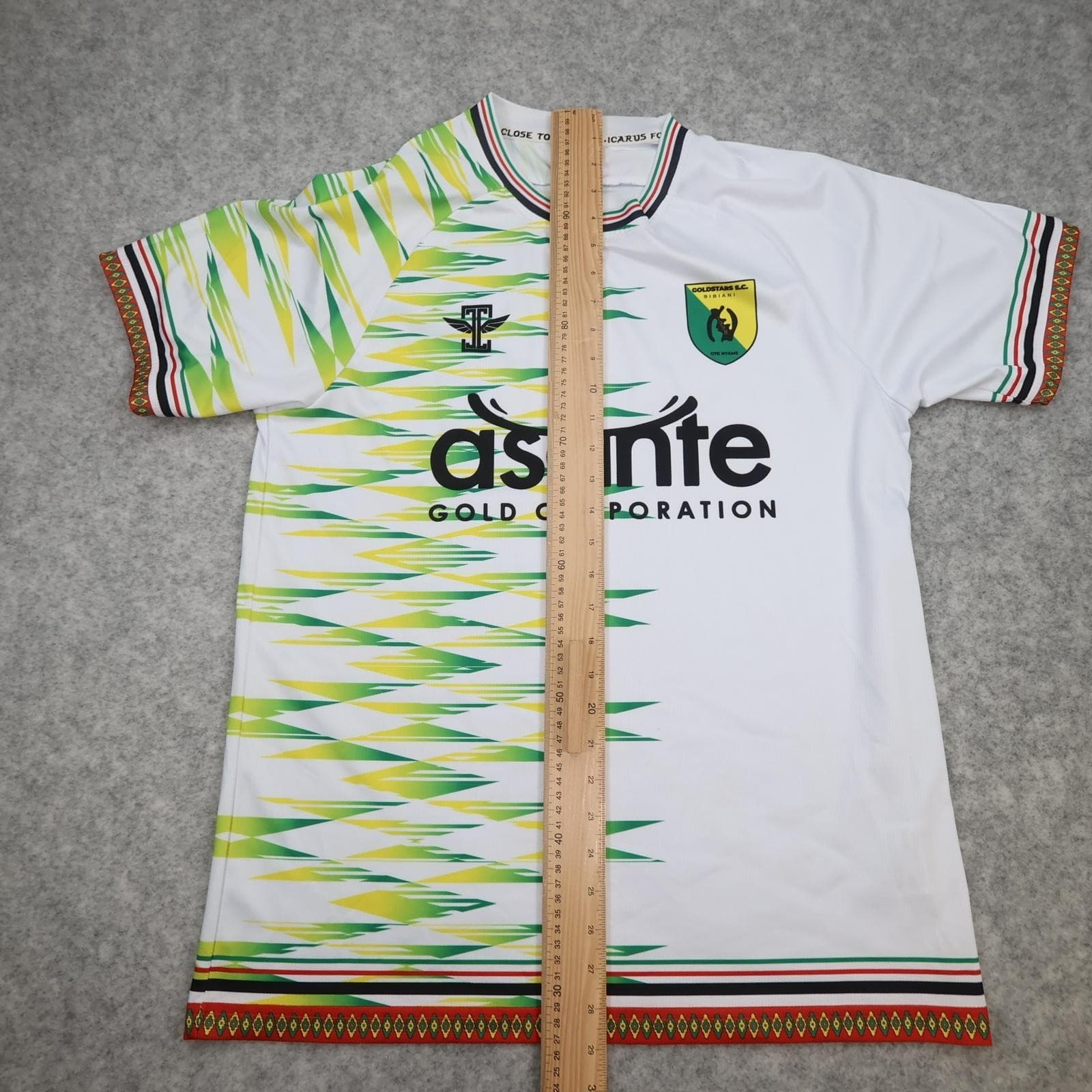 Bibiani Goldstars SC Shirt Mens Large White 2023 2024 Icarus Asante Gold Jersey photo 10