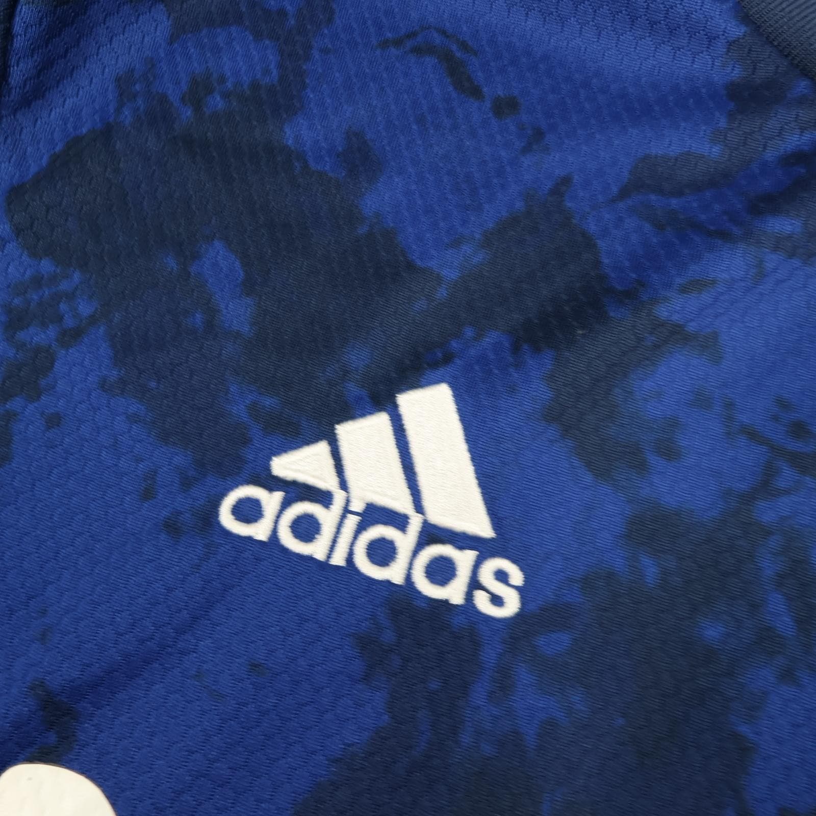 Leeds United Shirt Mens Large Blue 2021 2022 Football Adidas Soccer Jersey photo 5