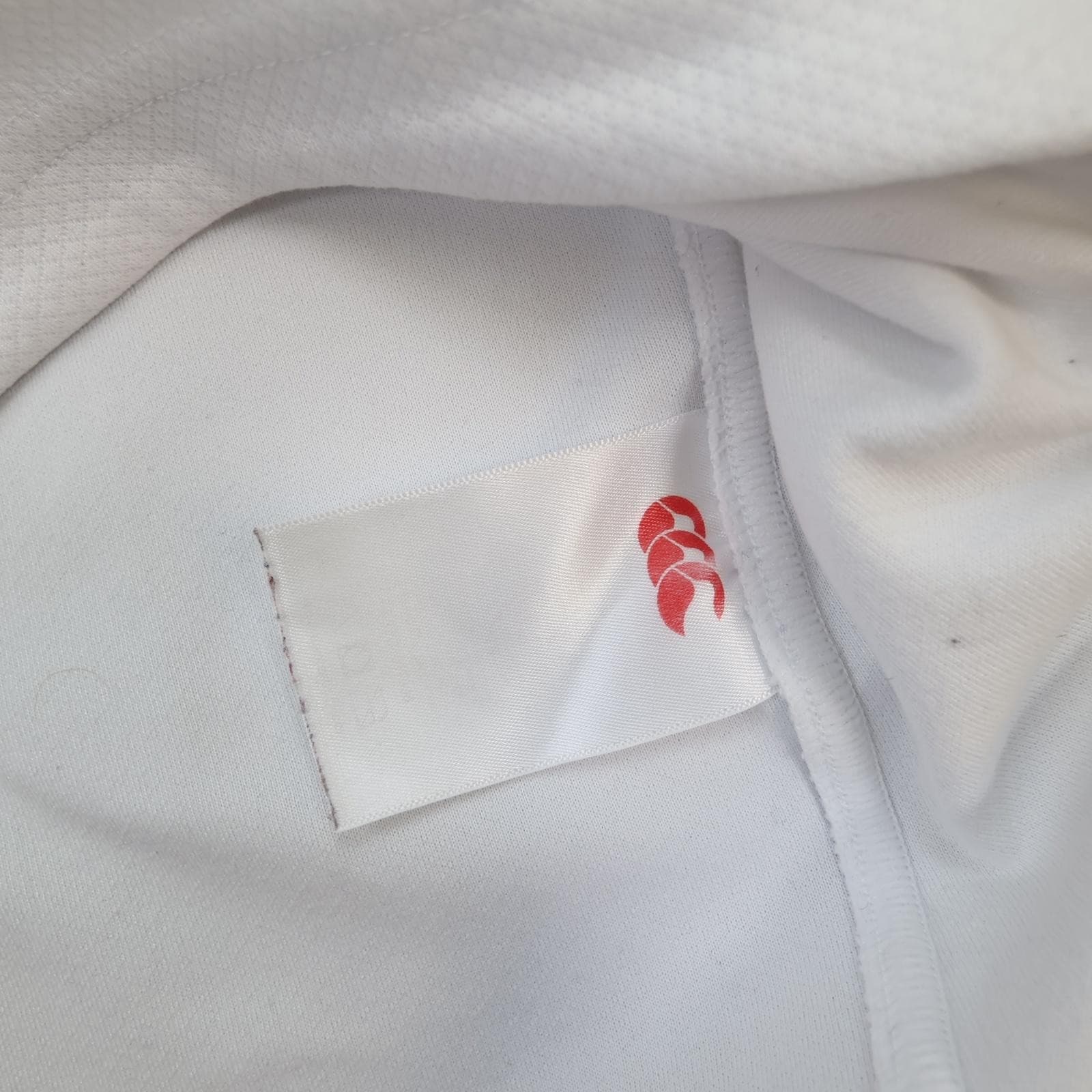 England Rugby Shirt Mens 2XL White 2012 Pro Version Canterbury O2 Home Jersey photo 9