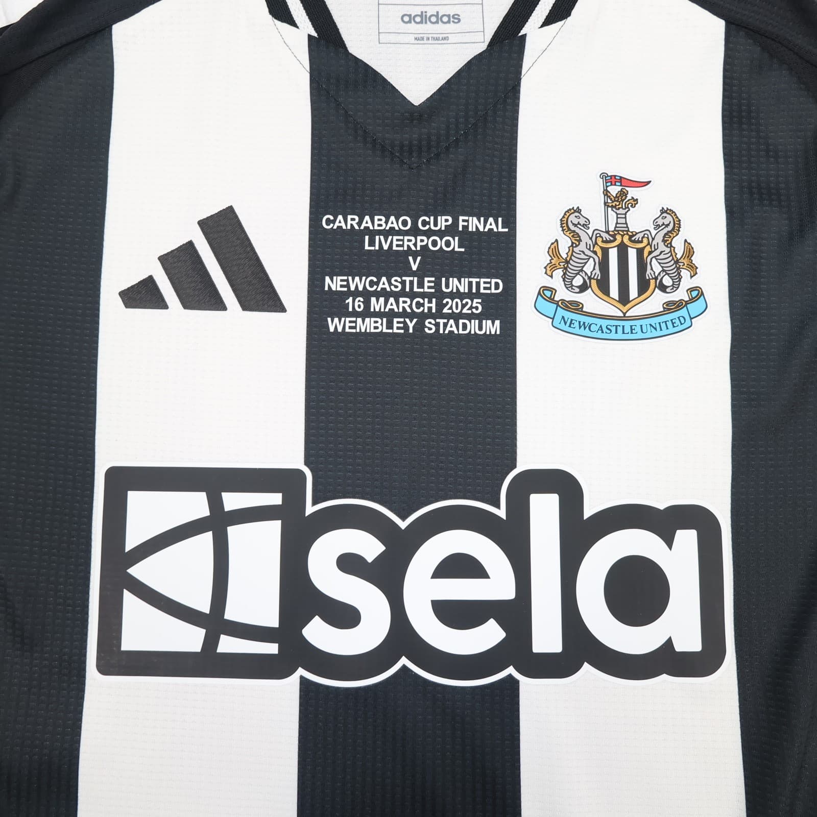 Newcastle United Shirt Medium White Home Kit 2024 2025 Adidas Jersey Guimarães photo 8
