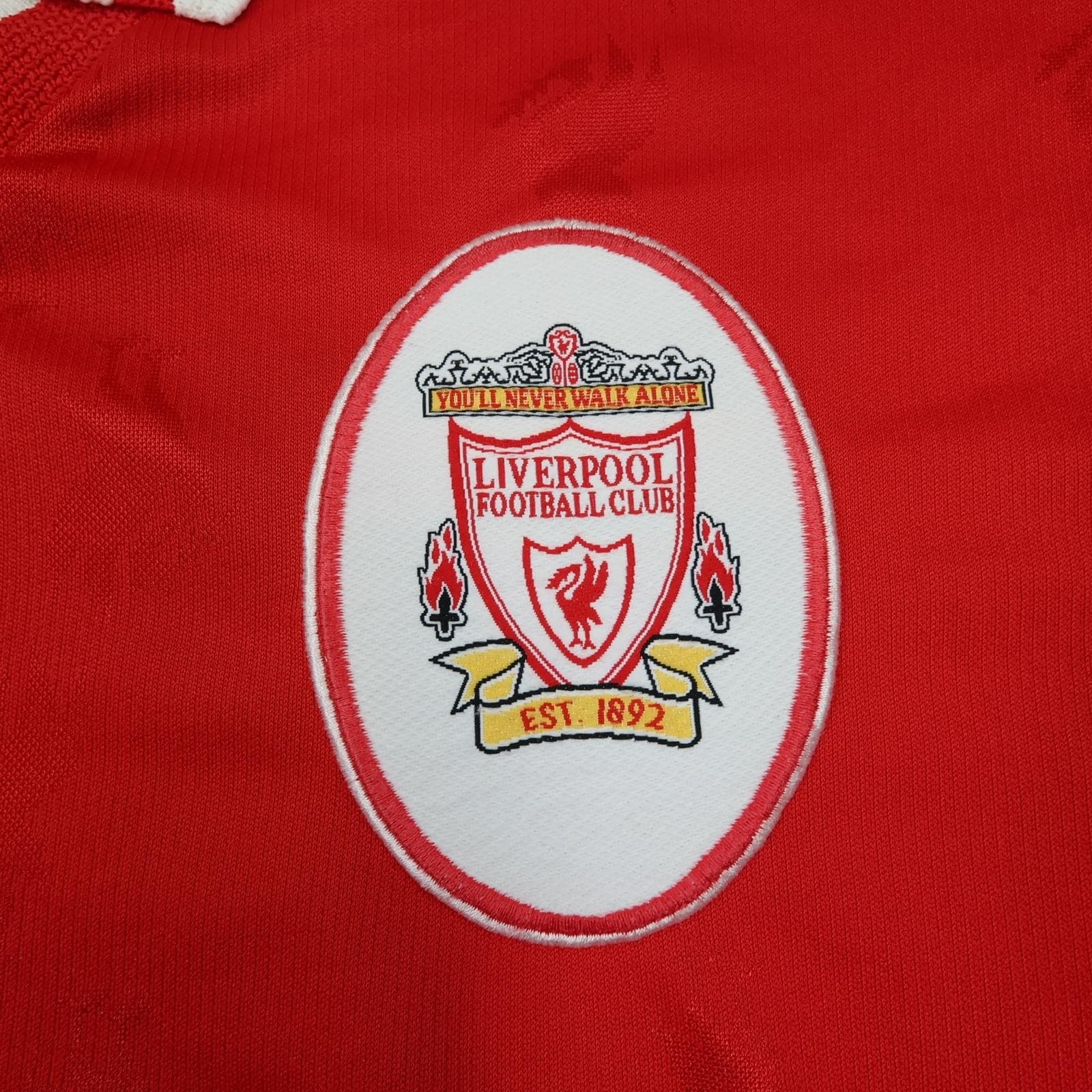 Vintage Liverpool Shirt Mens Large Red Home 1996 1997 Reebok Fowler 9 Carlsberg photo 5
