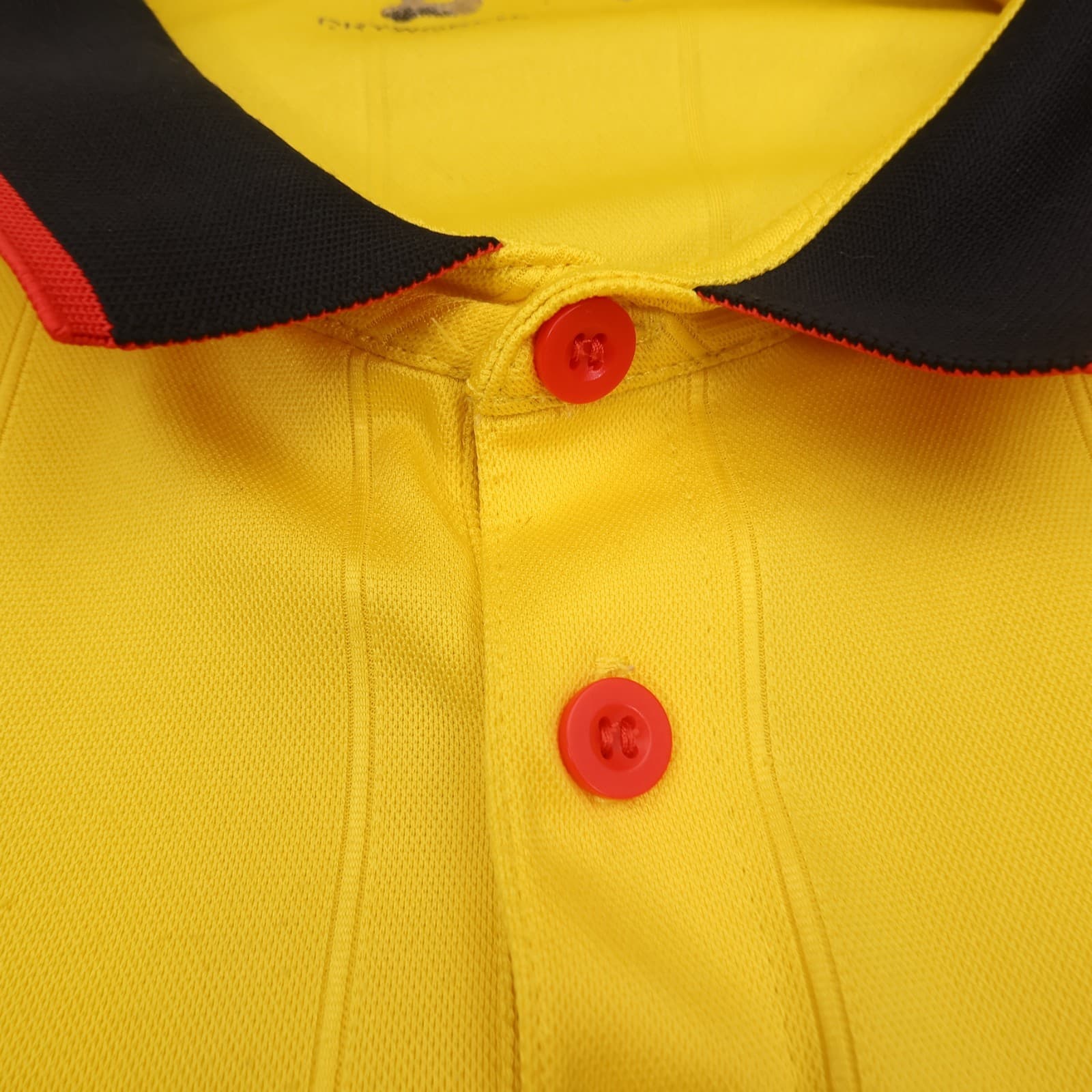 Watford Shirt Large Yellow Home Kit 2016 2017 DryWorld Football Jersey photo 9