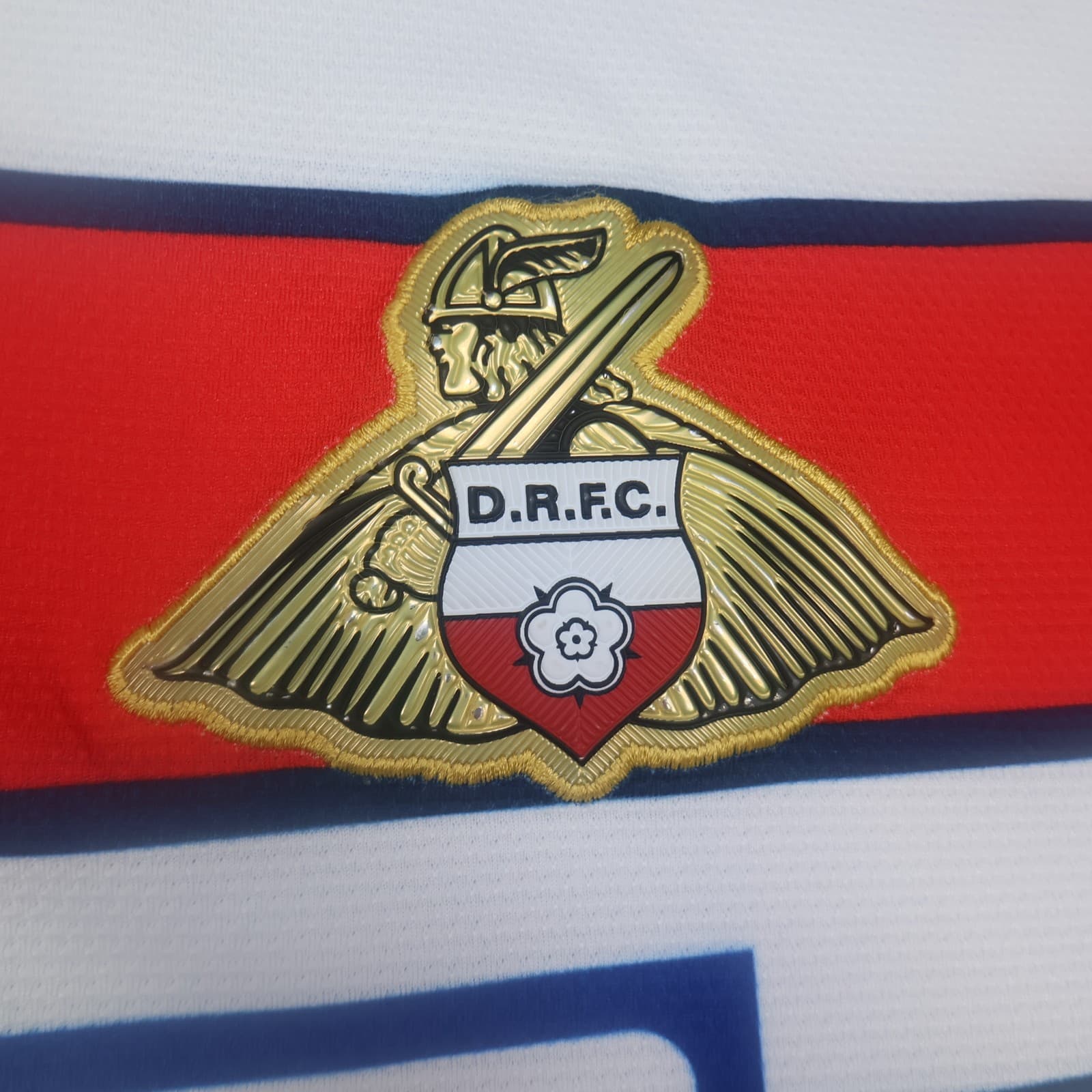 Doncaster Rovers Shirt Extra Large Red Home Kit 2016 2017 FBT Soccer Jersey photo 6