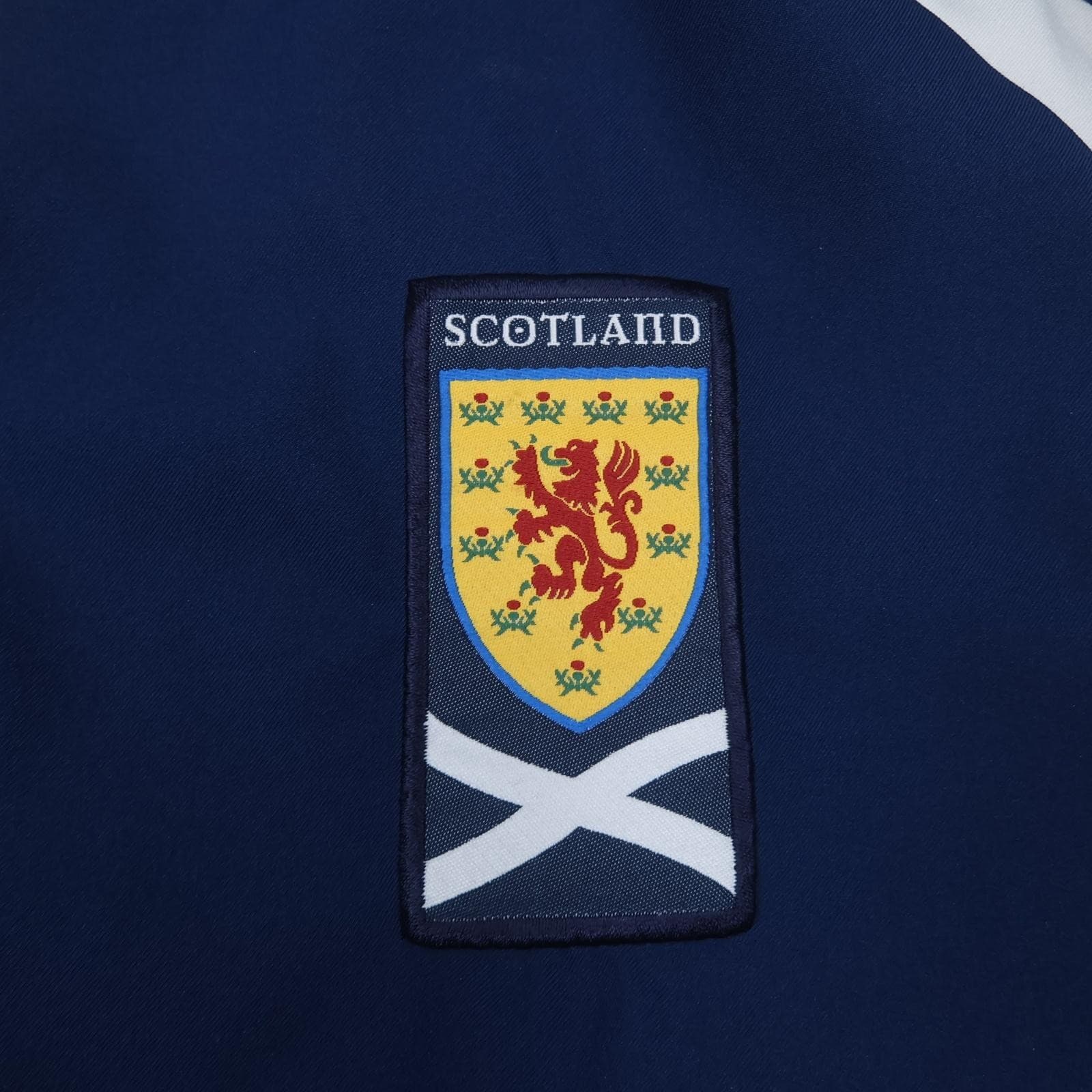 Vintage Scotland Home Shirt Mens Medium Blue 2003 2005 Football Diadora Jersey photo 4