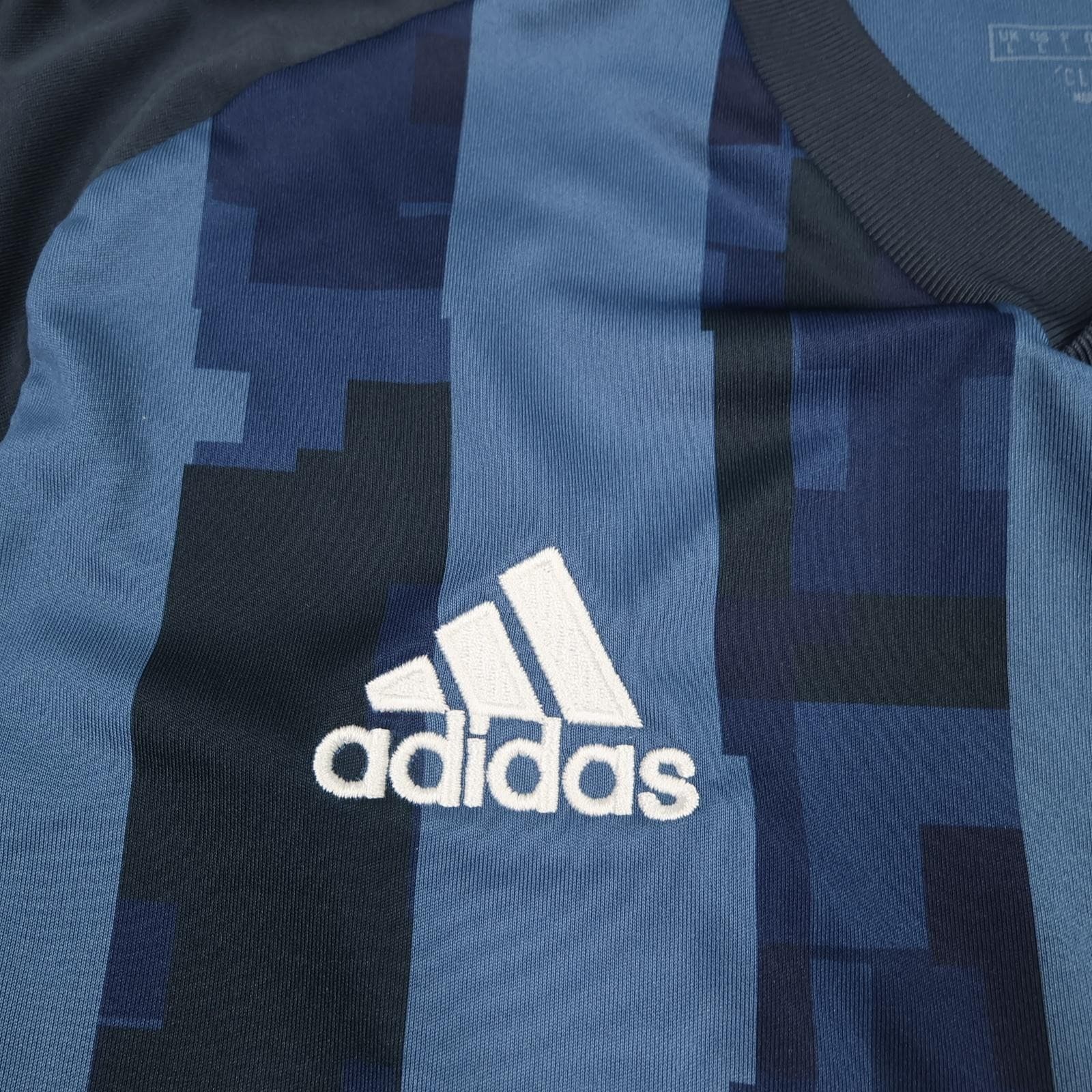 LA Galaxy Shirt Mens Large Blue Away 2019 2020 MLS Football Adidas Herbalife photo 5