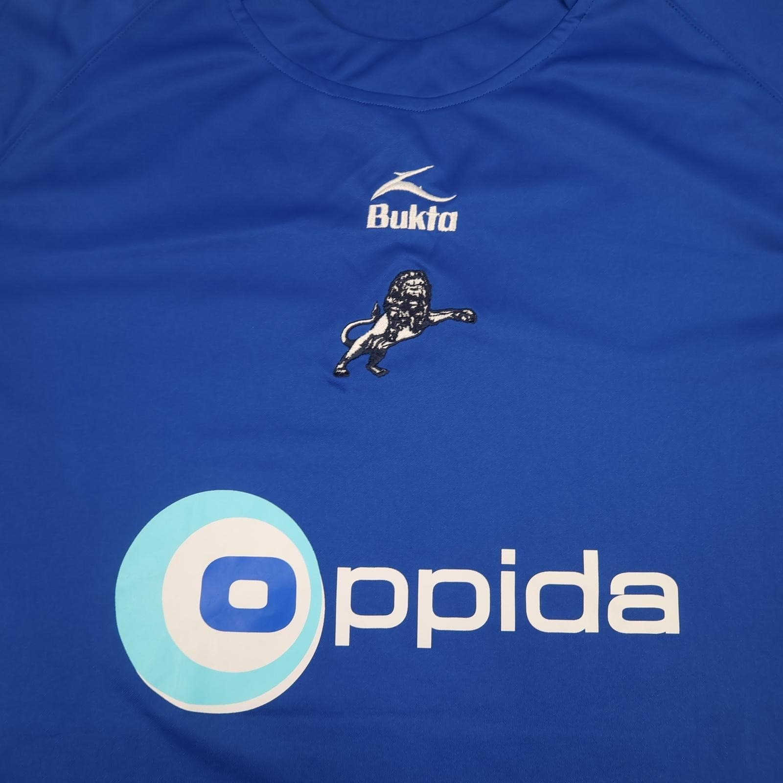 Millwall Shirt Mens 3XL Blue Home EFL 2007 2008 Bukta Oppida Soccer Jersey photo 3