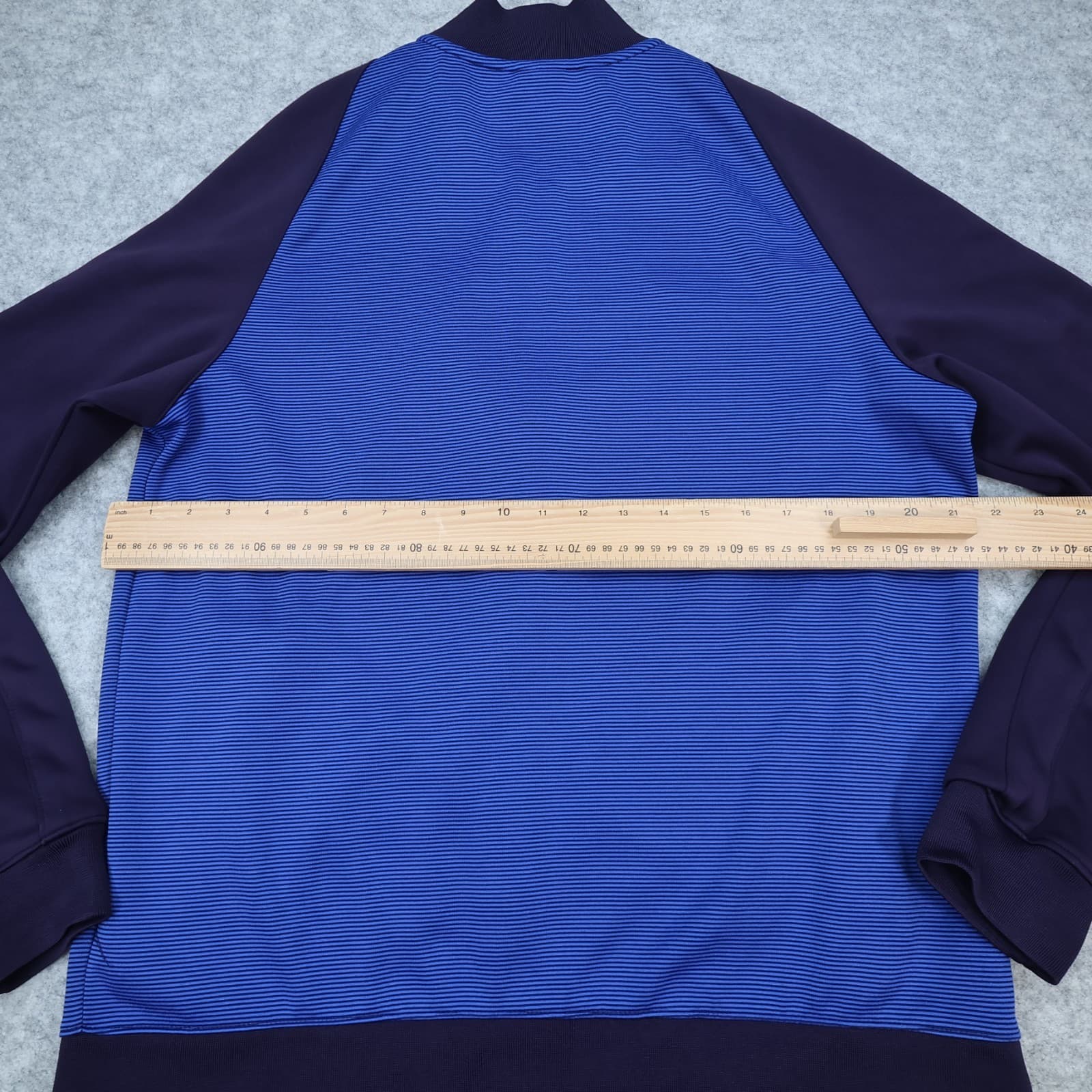 Barcelona Tracksuit Large Training Jacket Nike Track Mens Blue 2016 2017 Zipped photo 8