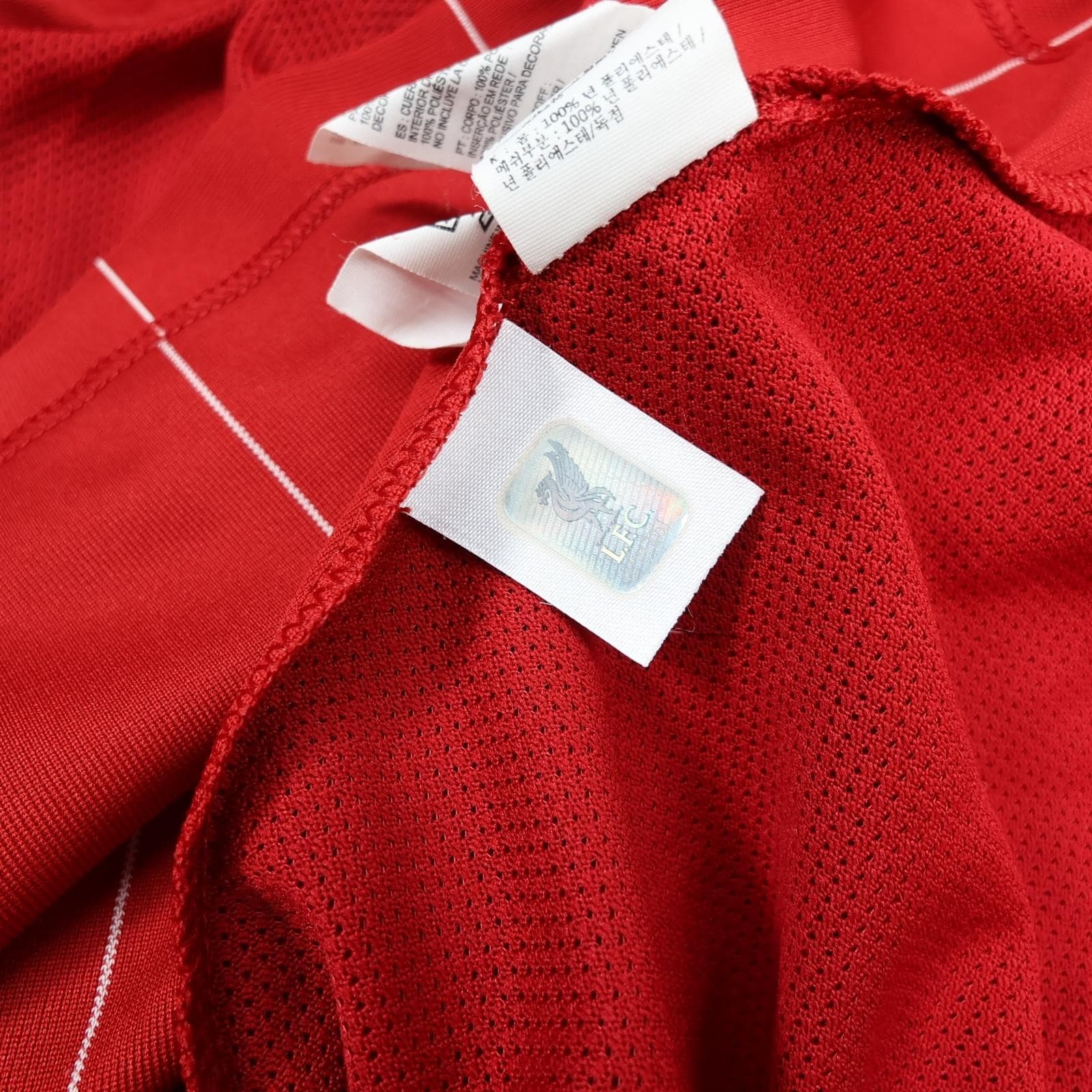 Liverpool Shirt Mens XL Red Home 2019 2020 Football New Balance Soccer Jersey photo 17