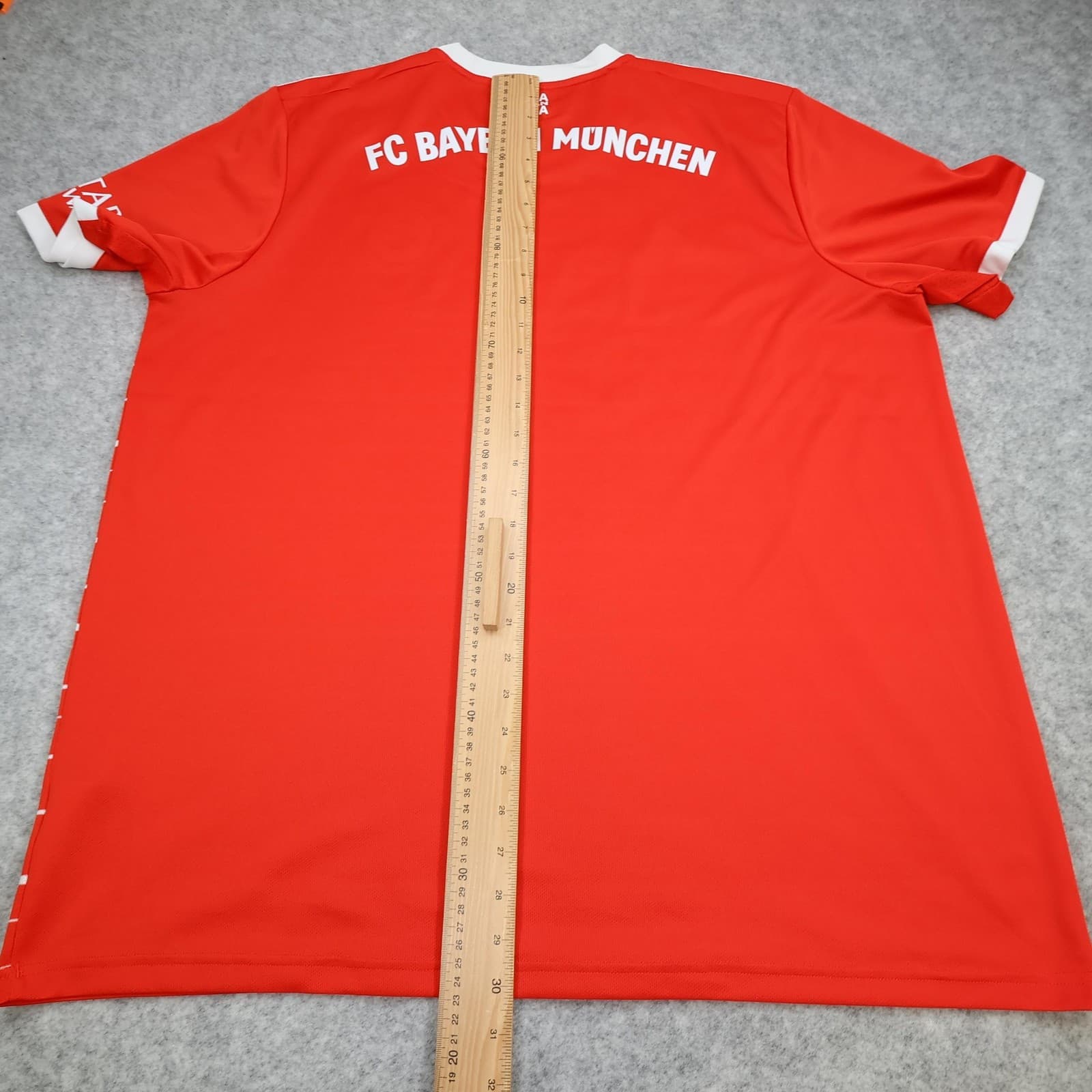 Bayern Munich Shirt Mens 2XL Red Home 2022 2023 Football Adidas Soccer Jersey photo 11