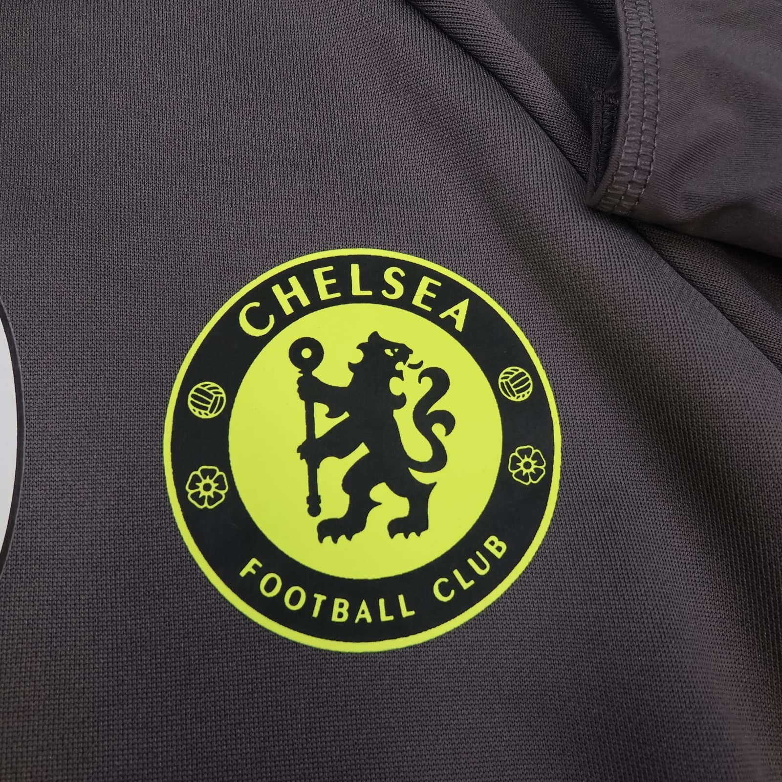 Chelsea Shirt Medium Grey Training Pullover Jumper Adidas 2016 2017 Carabao photo 4