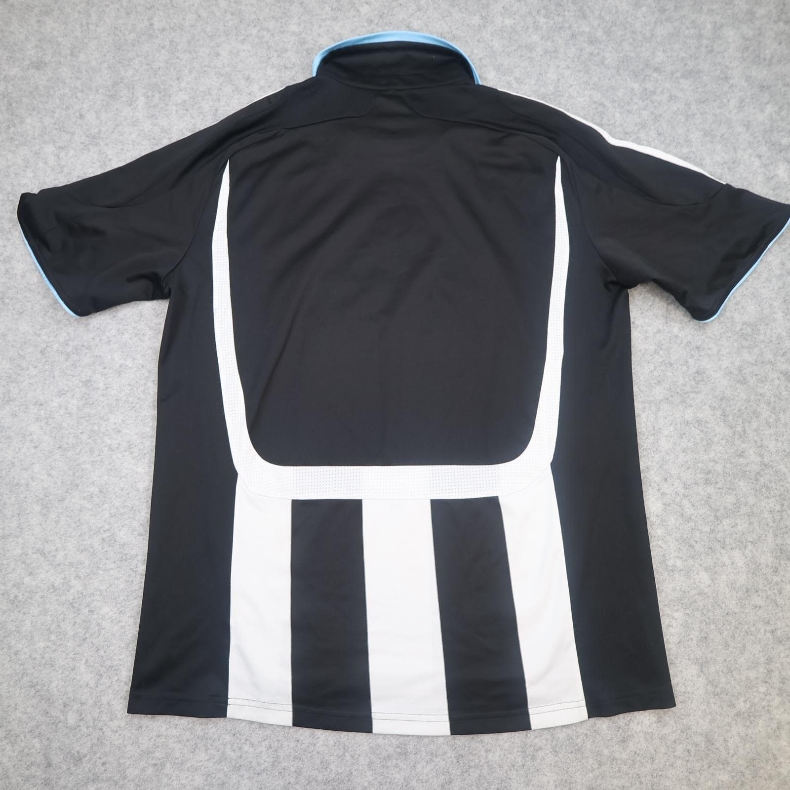 Newcastle United Shirt Mens Medium Black Home 2007 2009 Adidas Northern Rock photo 13