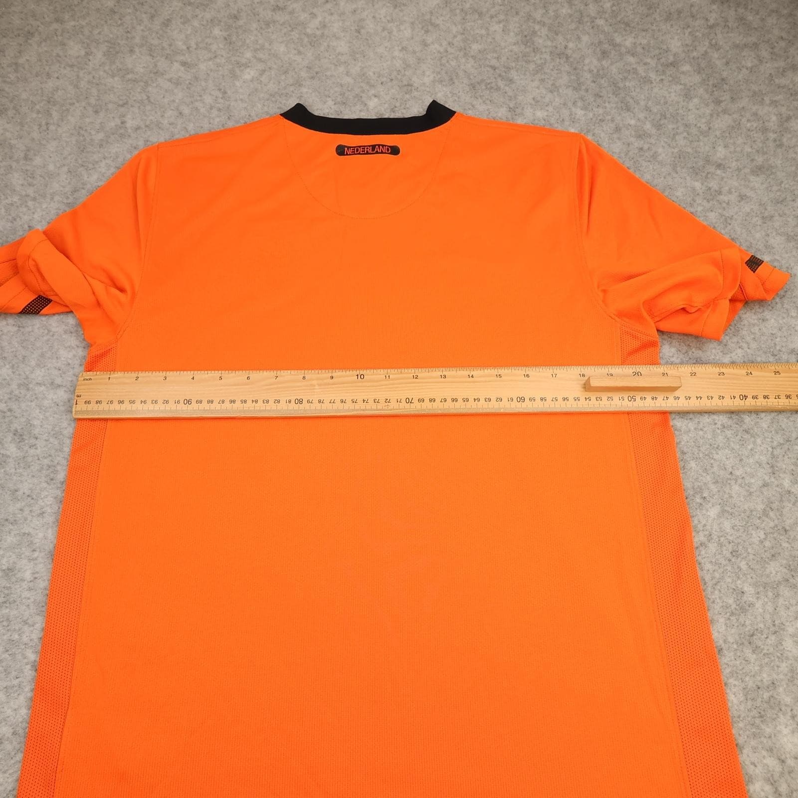 Netherlands Home Shirt Mens Medium Orange 2010 2011 Football Nike Dri Fit Jersey photo 9