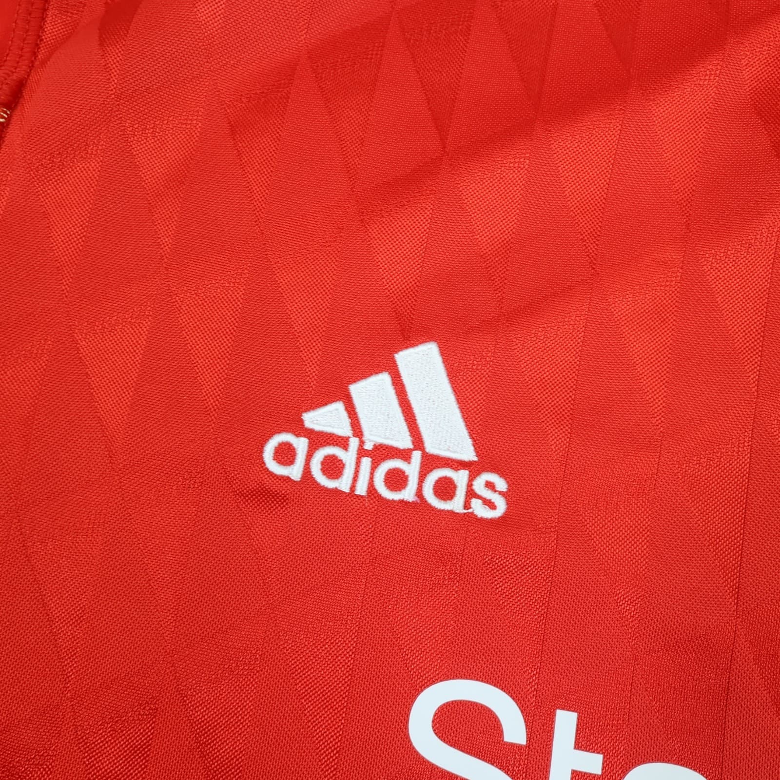 Vintage Liverpool Shirt Large Red Home Kit 2010 2011 Adidas Soccer Jersey photo 5