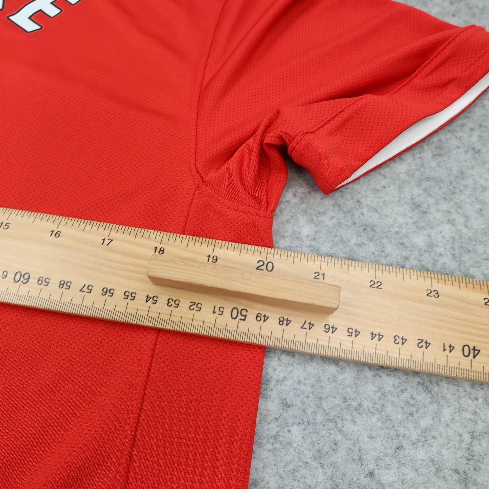 Manchester United Shirt Mens Medium Red Home 2011 2012 Football Nike Moore 8 photo 12