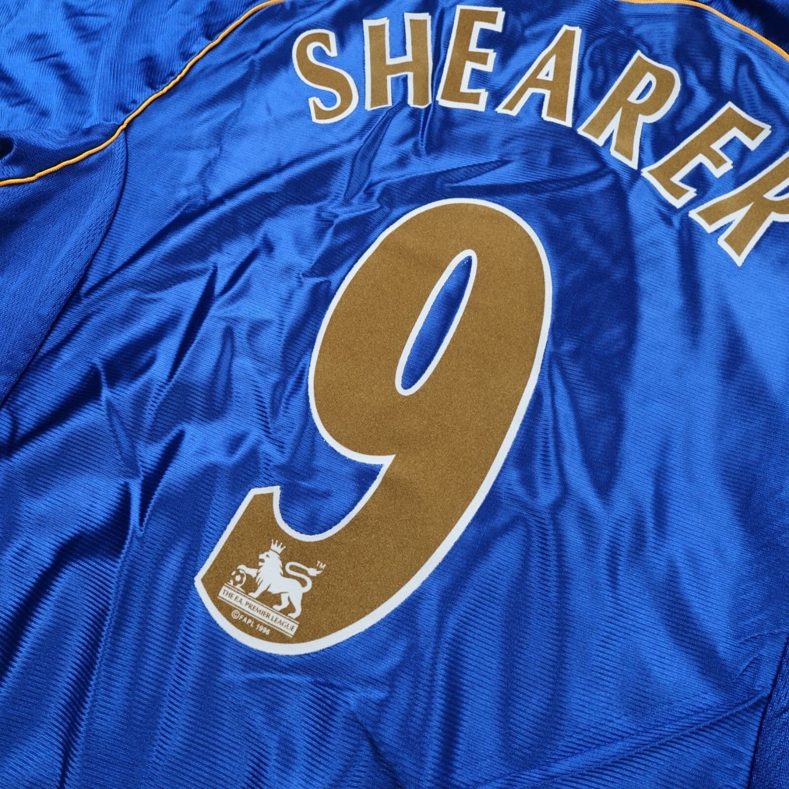 Vintage Newcastle United Shirt Large Blue Away Kit 1998 1999 Jersey Alan Shearer photo 10