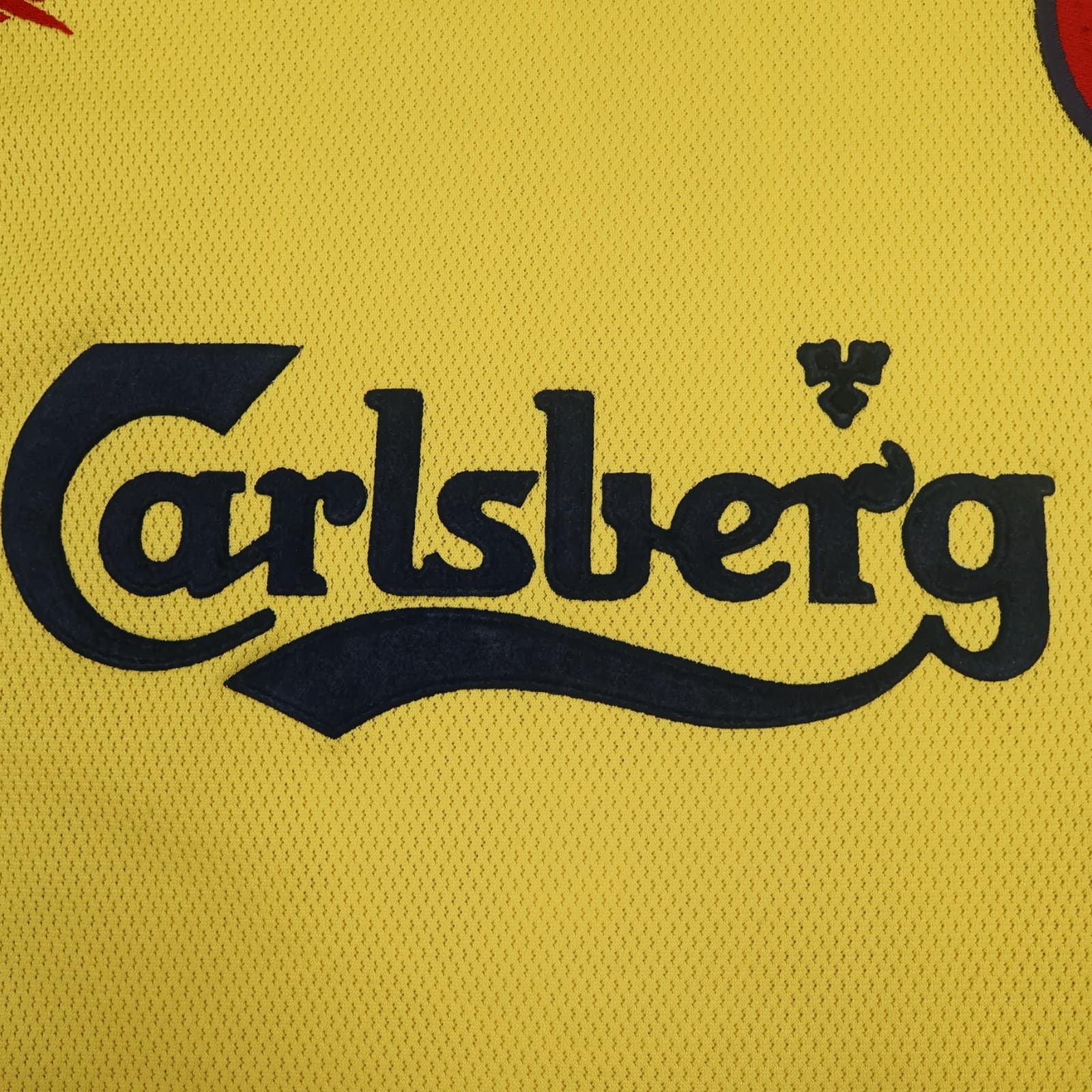 Vintage Liverpool Shirt 2XL Yellow Away Kit 1997 1999 Reebok Jersey 46/48 Fowler photo 8