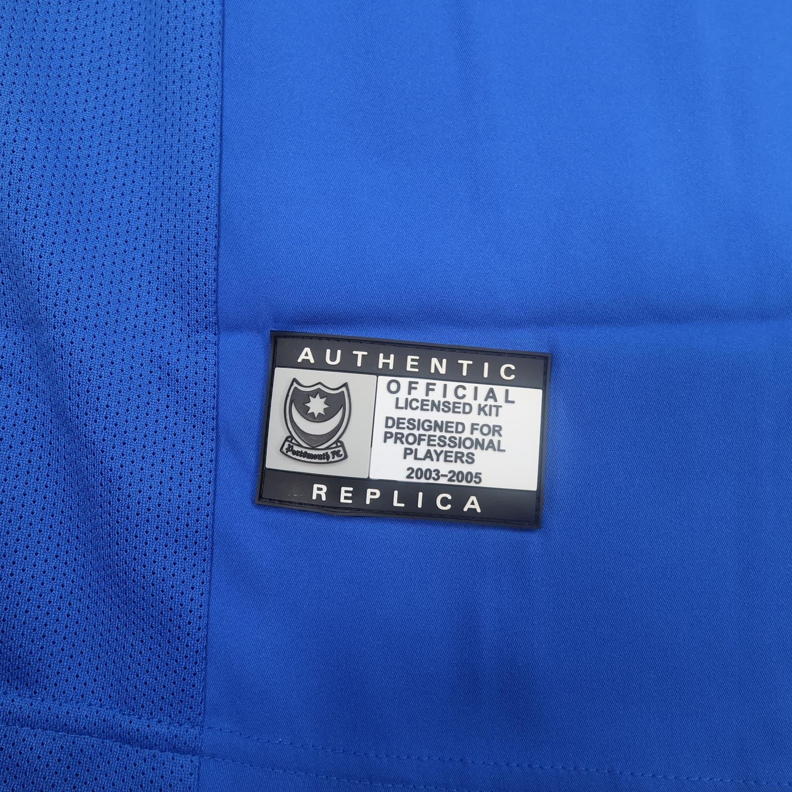 Vintage Portsmouth Shirt Mens 3XL Blue Home 2003 2005 Football Pompey Sport Ty photo 3