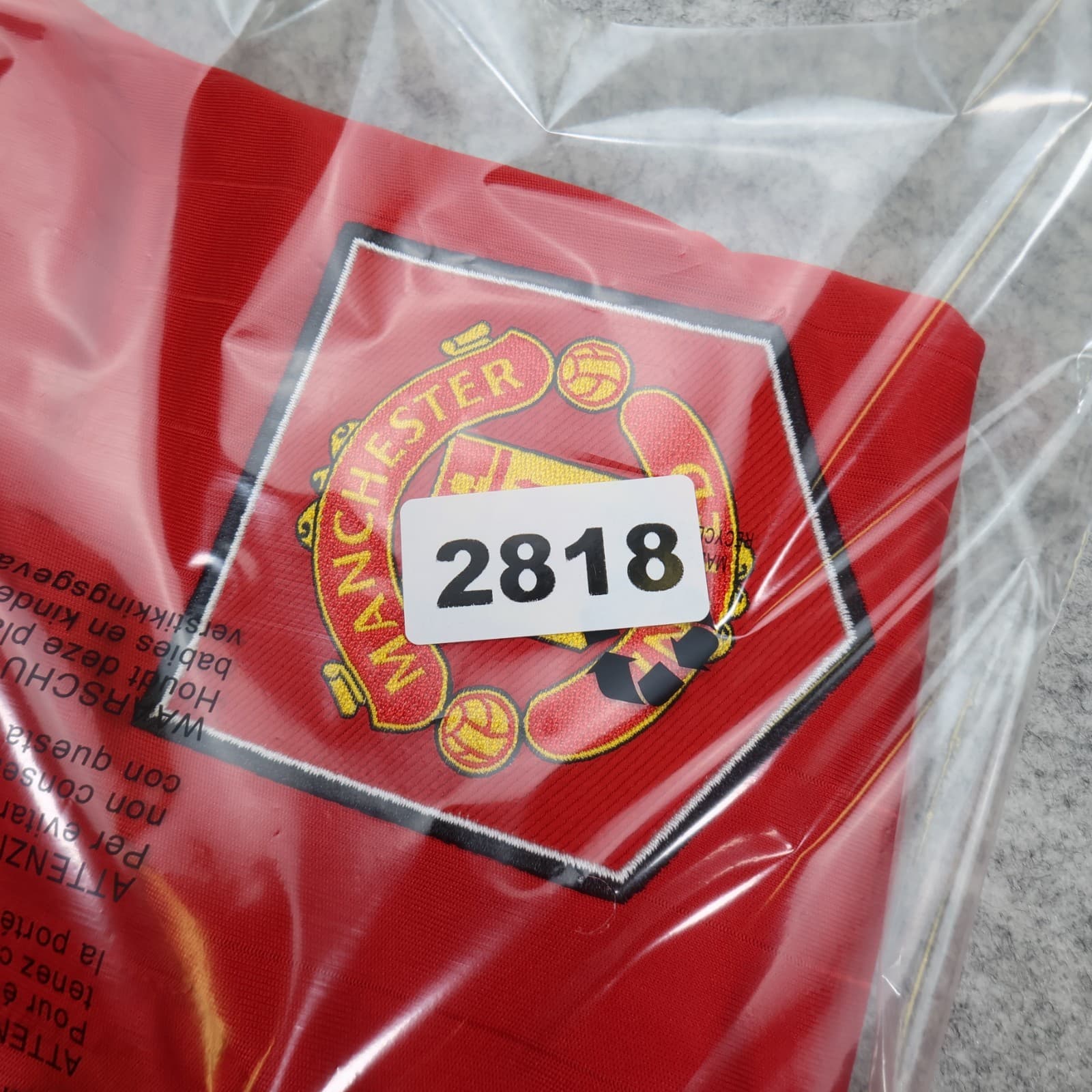 Manchester United Shirt Medium Red Home Kit 2022 2023 Adidas Jersey Garnacho photo 14