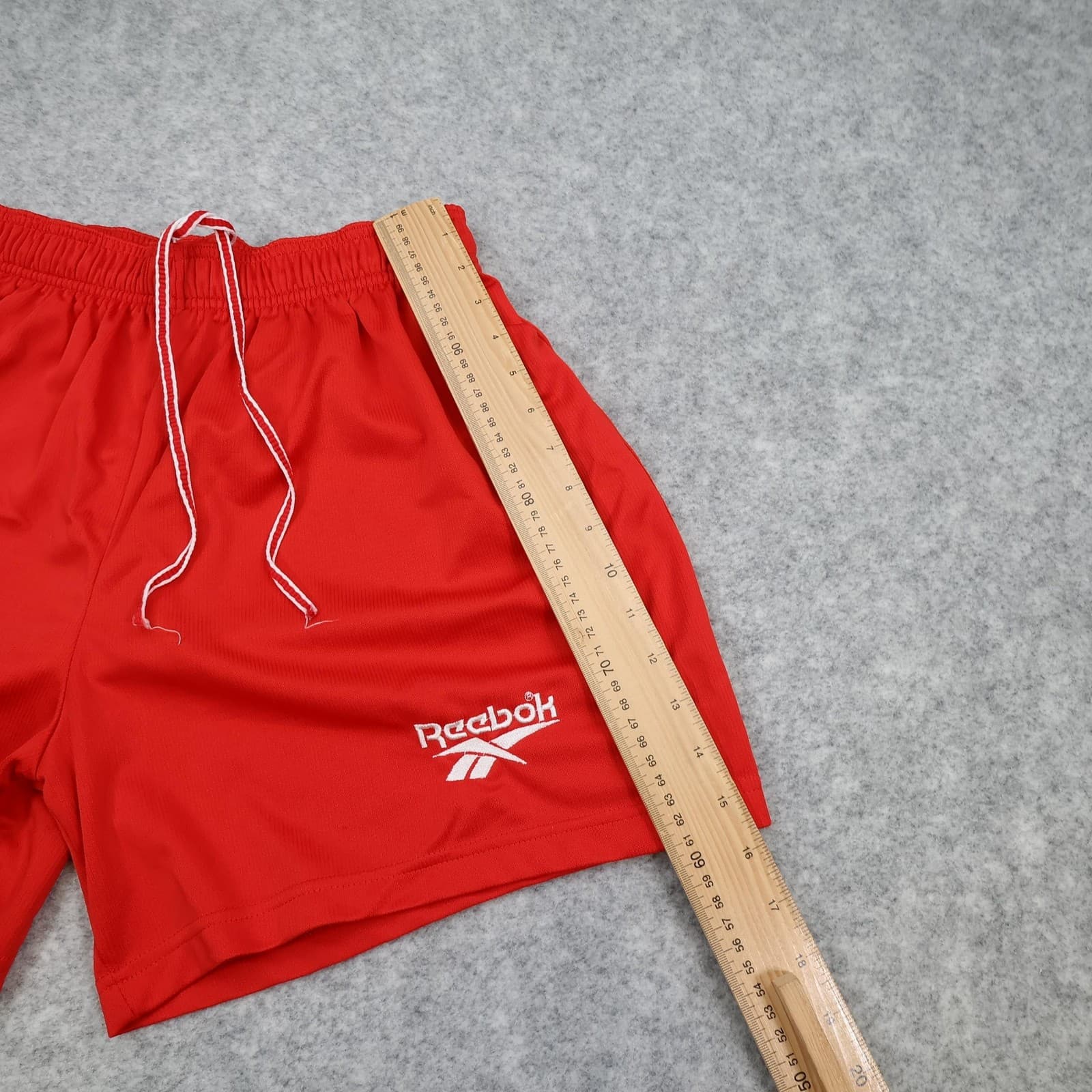 Vintage Liverpool Shorts Mens Large Red 1996 1998 Football Reebok Soccer UK photo 8