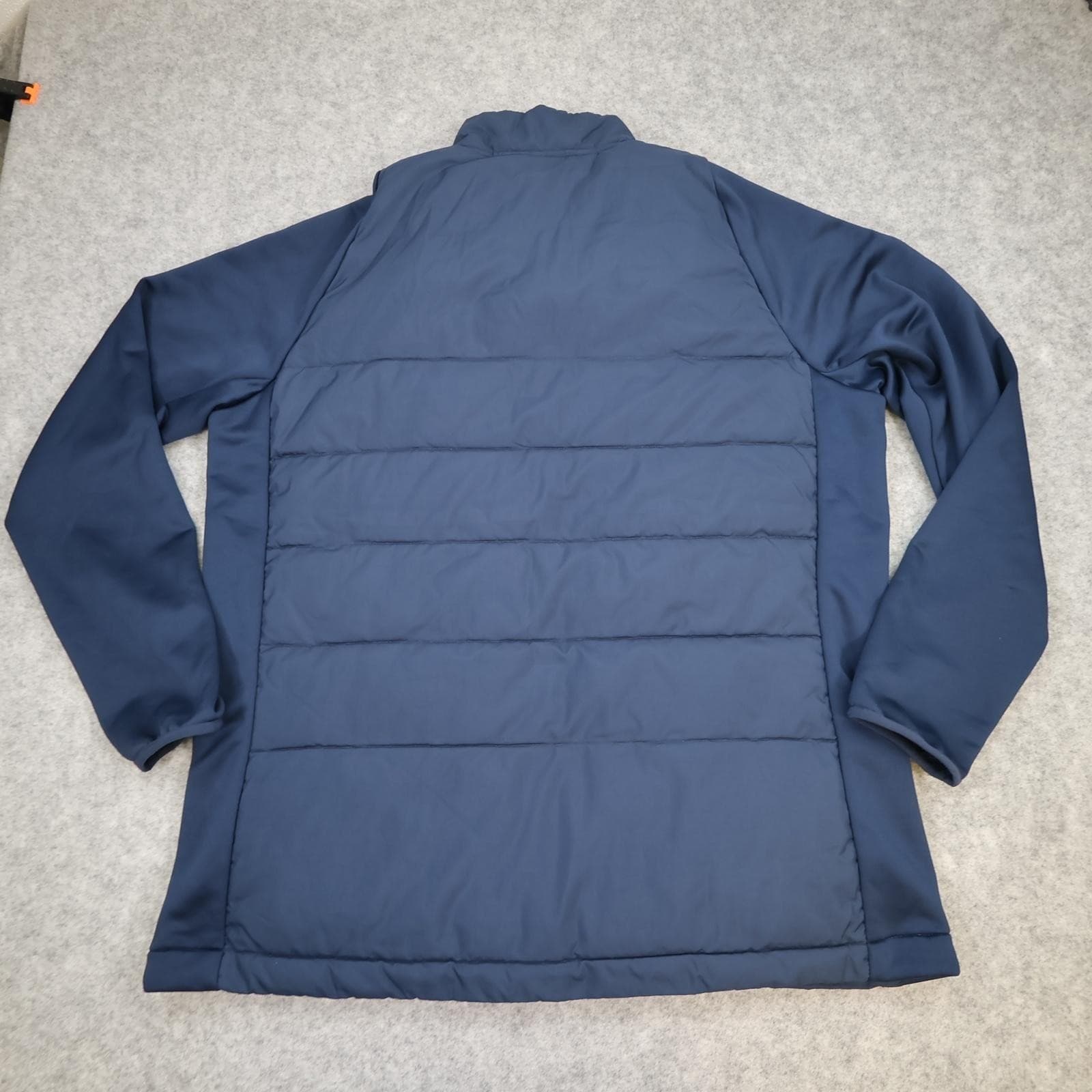 West Ham United Jacket Mens 2XL Blue Navy EPL Football Umbro Padded Training photo 3