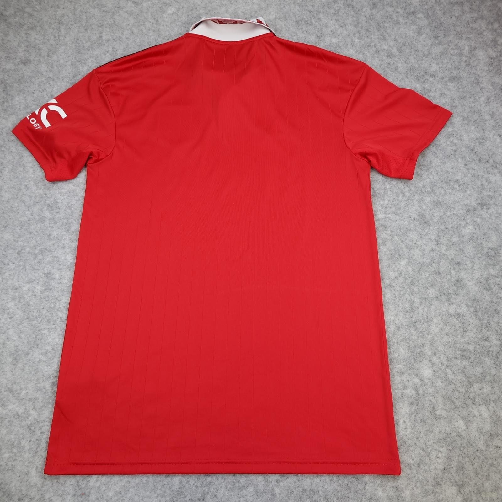 Manchester United Shirt Mens Medium Red Home EPL Adidas 2022 2023 Jersey photo 7