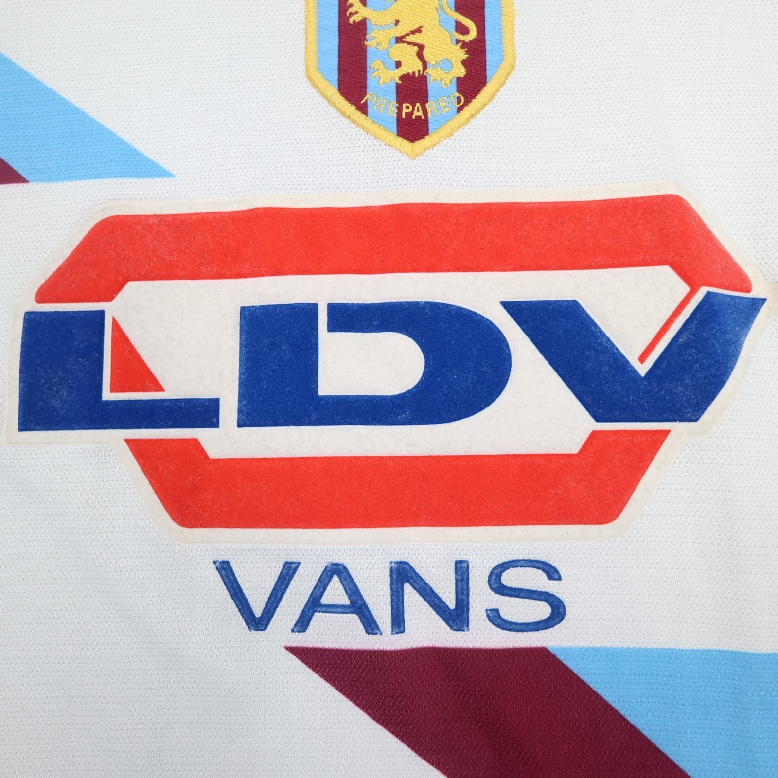 Vintage Aston Villa Shirt 2XL White Away Kit 1999 2000 Reebok Jersey 46/48" photo 4