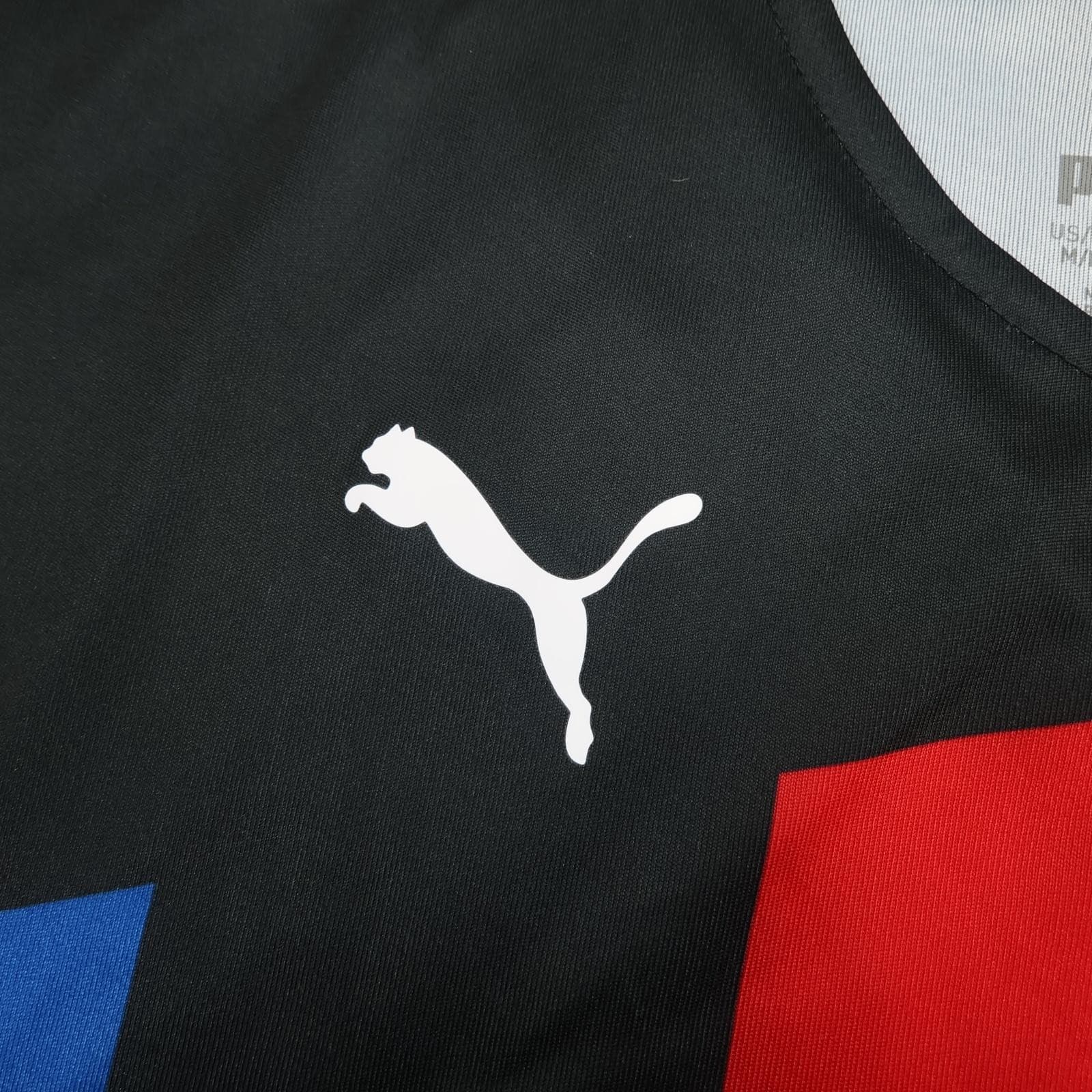 Crystal Palace Shirt Womens Size 12 Black Home Football Puma 2020 2021 Jersey photo 5