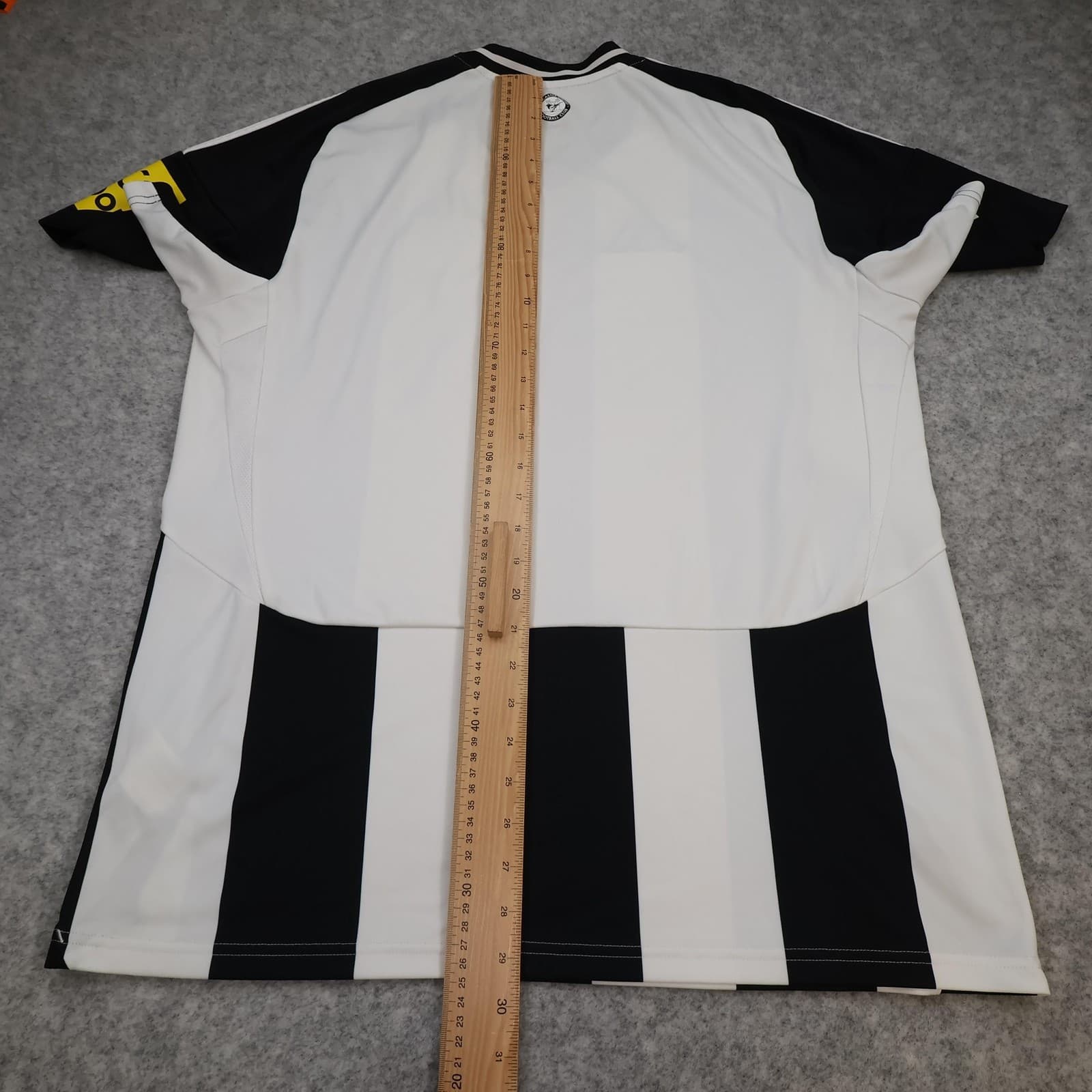 Newcastle United Shirt Mens XL Black Home 2024 2025 Football Adidas Sela Jersey photo 12