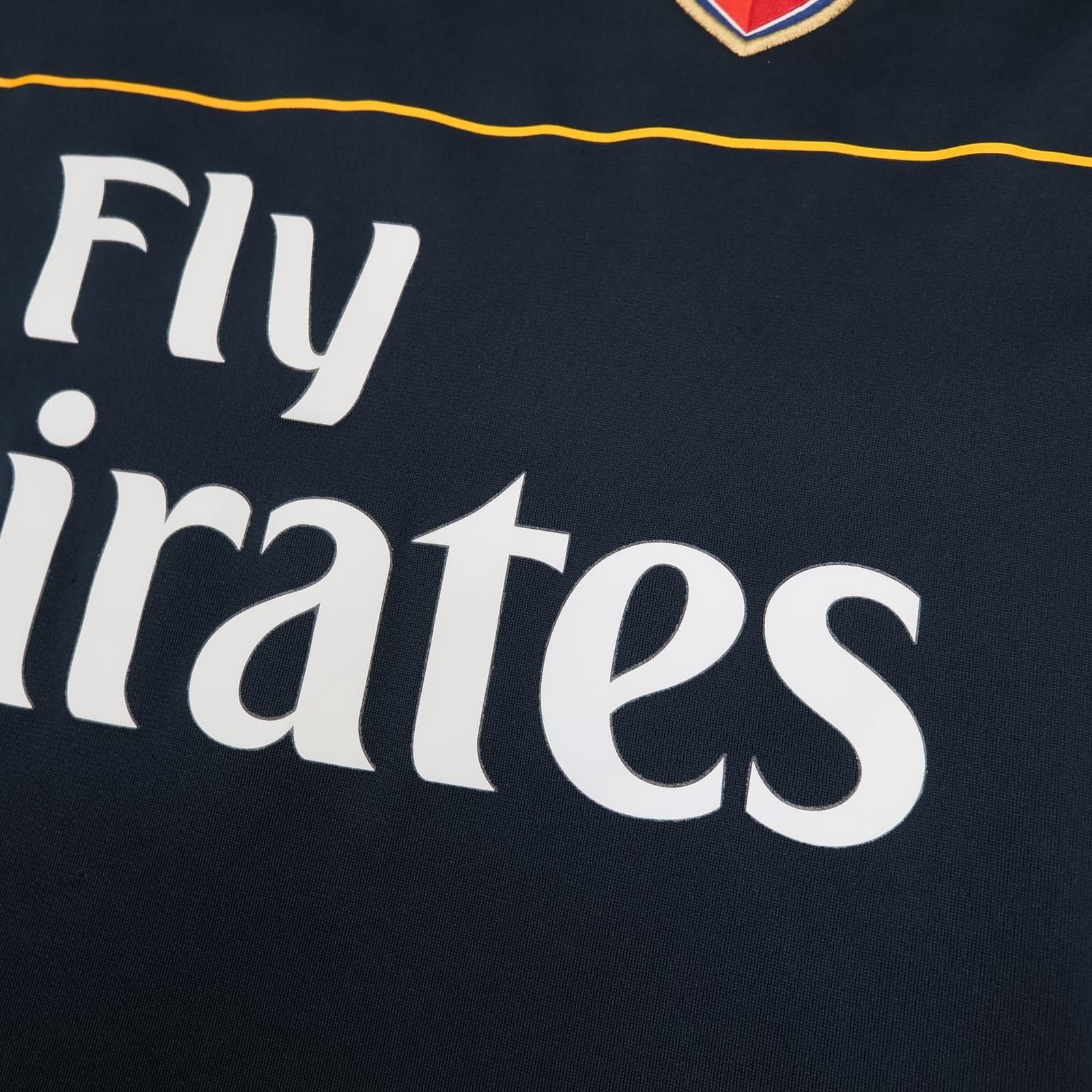 Arsenal Training Shirt Mens Medium Blue 2008 2009 Nike Emirates Soccer Jersey photo 5