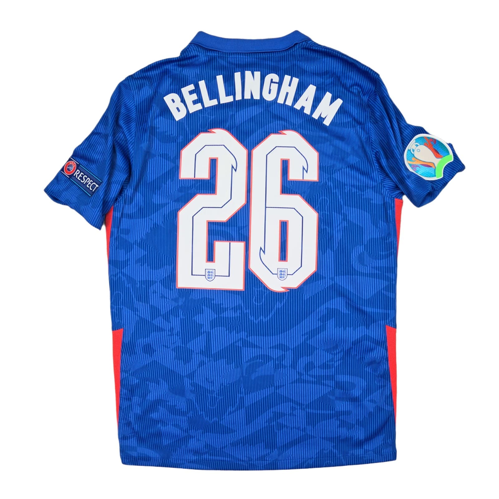England Football Shirt Small 2020 2022 Nike Jude Bellingham 26 Soccer Jersey photo 4