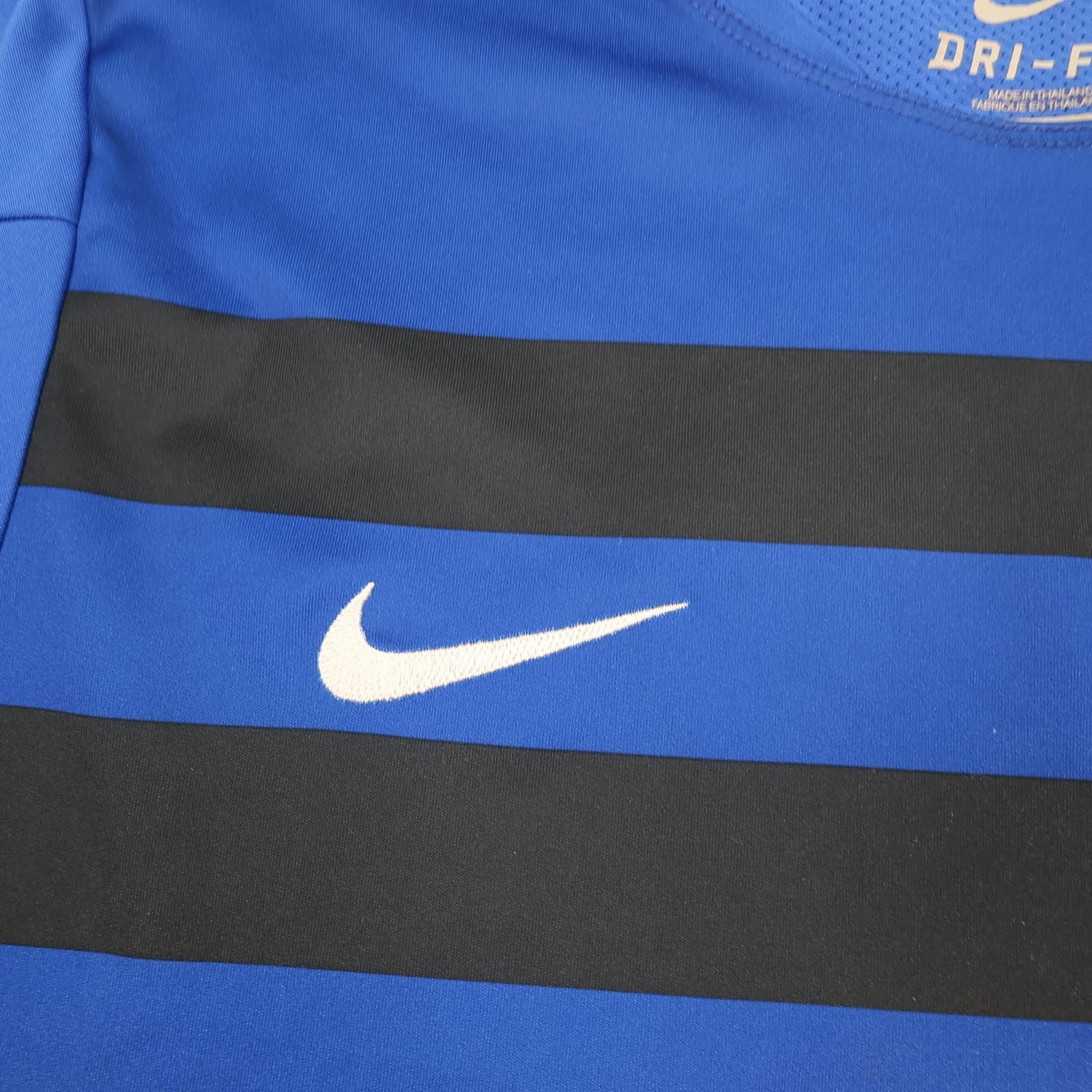 Arsenal Training Shirt Mens Large Blue Football Nike Dri-FIT 2013 2014 Jersey photo 5
