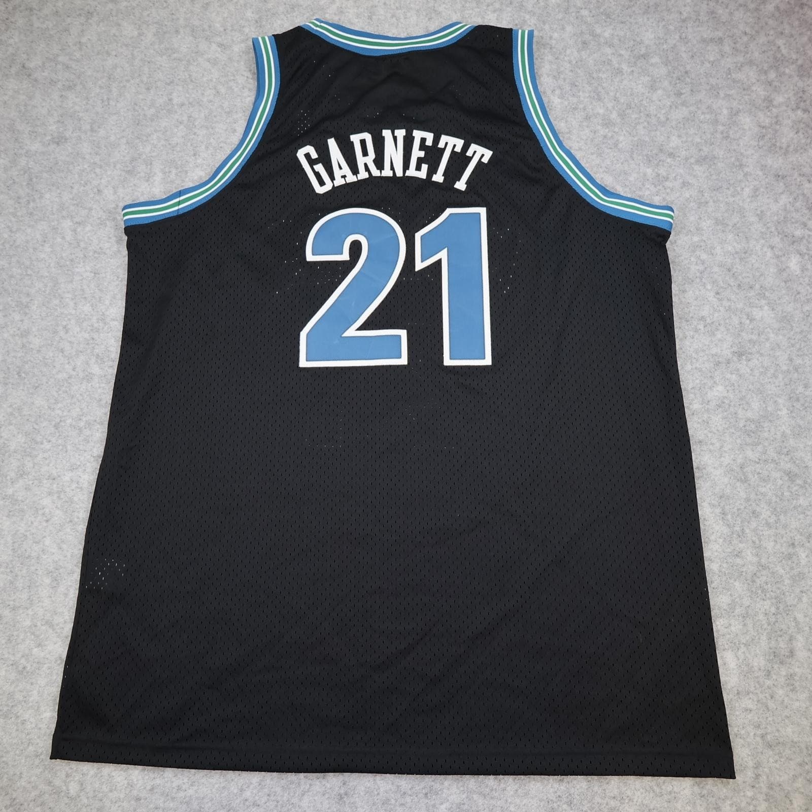 Vintage Minnesota Timberwolves Shirt Mens 2XL Black Nike Basketball Jersey 2000s