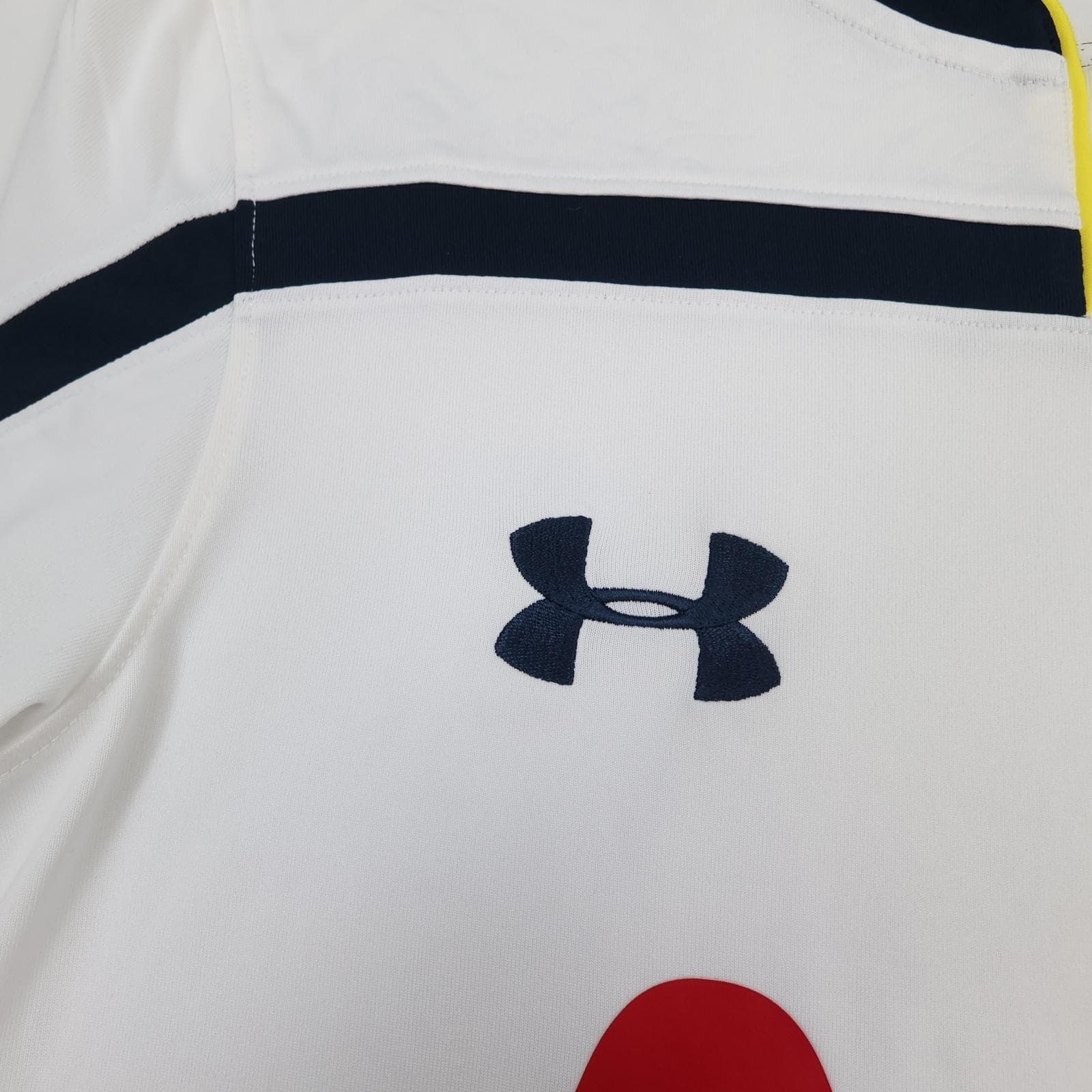 Tottenham Hotspur Shirt Mens Medium White Home 2014 2015 Football Under Armour photo 5