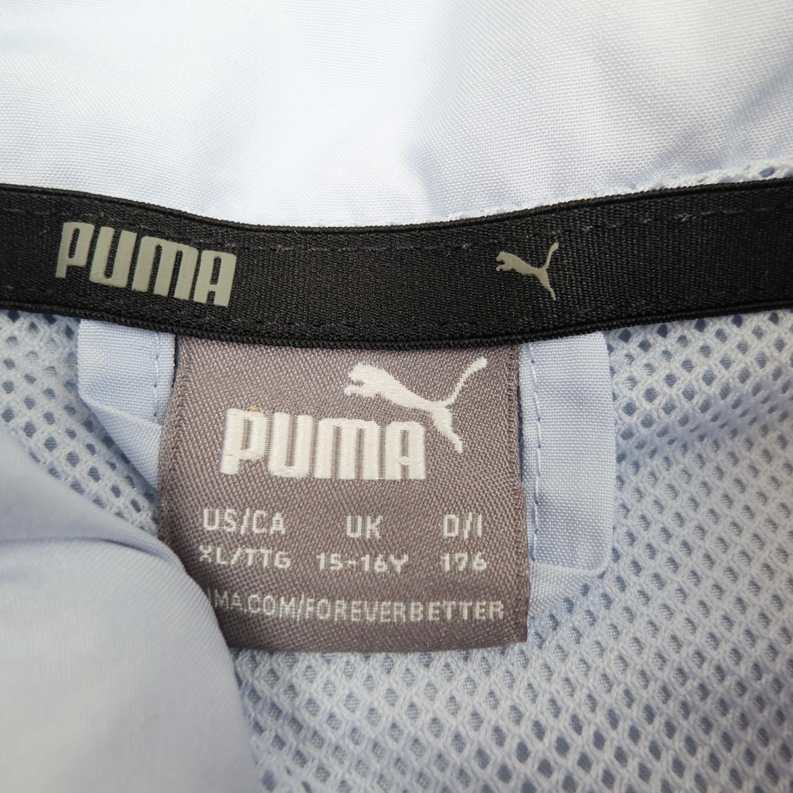 Manchester City Jacket Youth XL White EPL Football Puma Track Top 15-16 Years photo 7