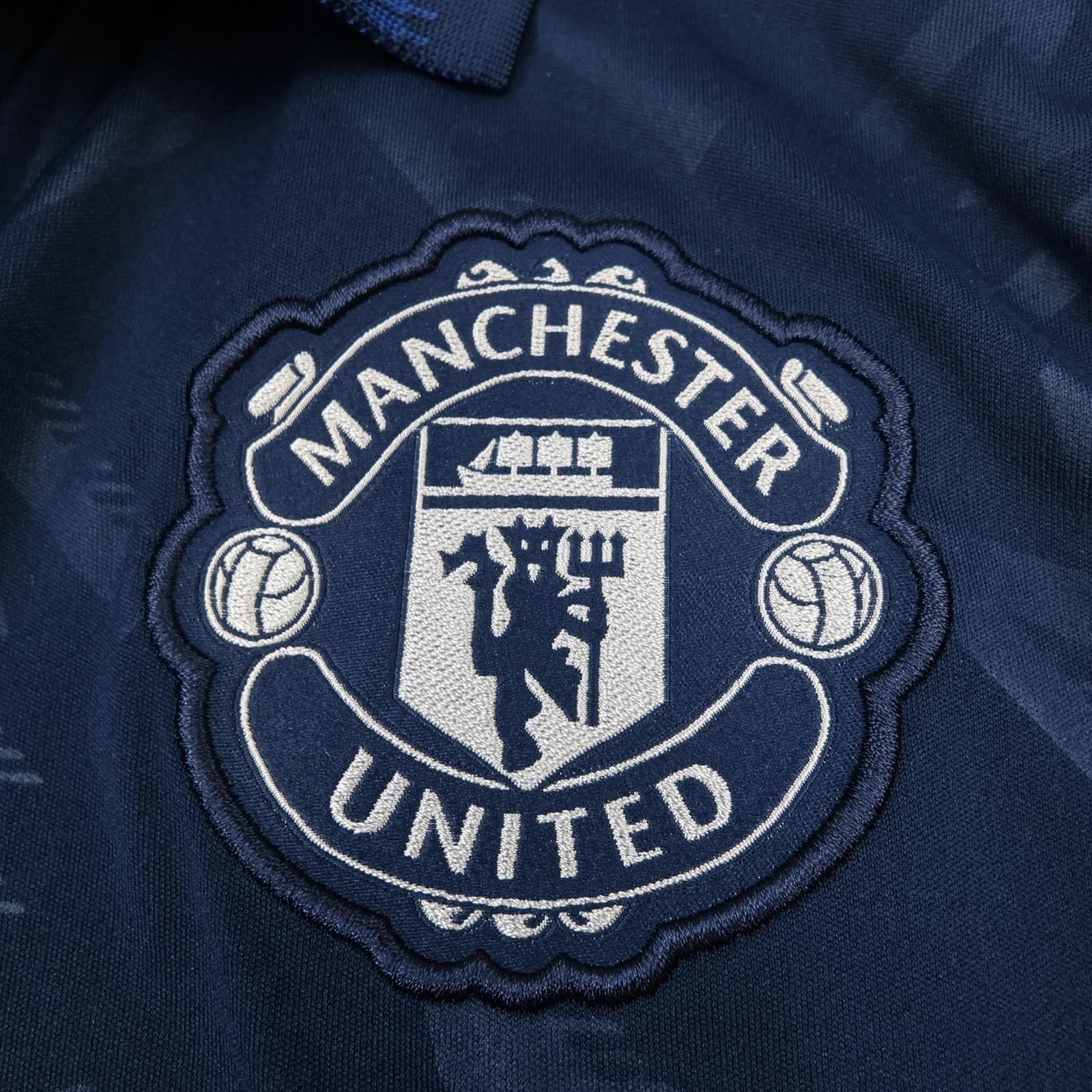 Manchester United Shirt Mens Large 3rd Kit 2024 2025 Football Adidas Snapdragon photo 6