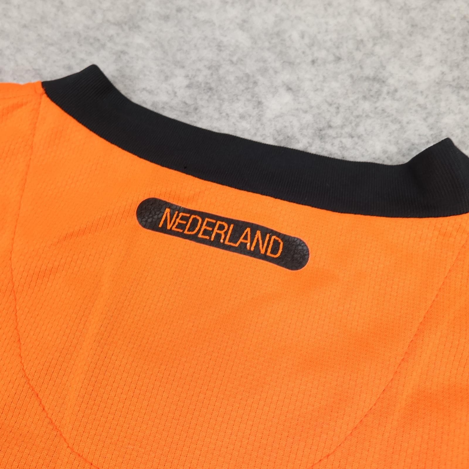 Netherlands Home Shirt Mens Medium Orange 2010 2011 Football Nike Dri Fit Jersey photo 8