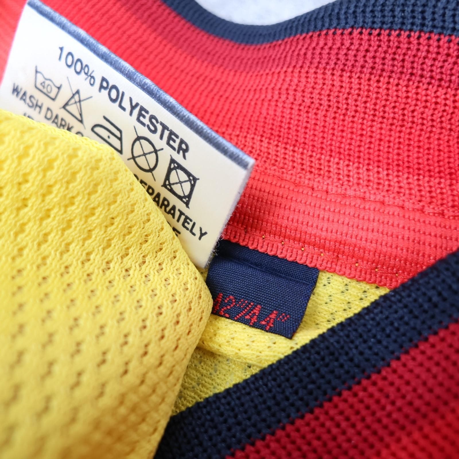Vintage Liverpool Away Shirt Mens Large Yellow 1997 1999 Reebok Carlsberg Jersey photo 10