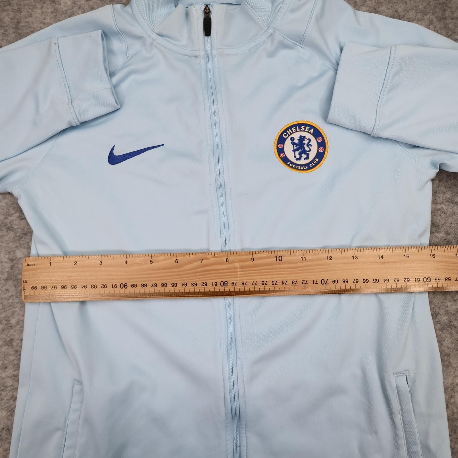 Chelsea FC Jacket Boys XL Light Blue Football Nike Dri Fit Training 2020 2021 photo 8