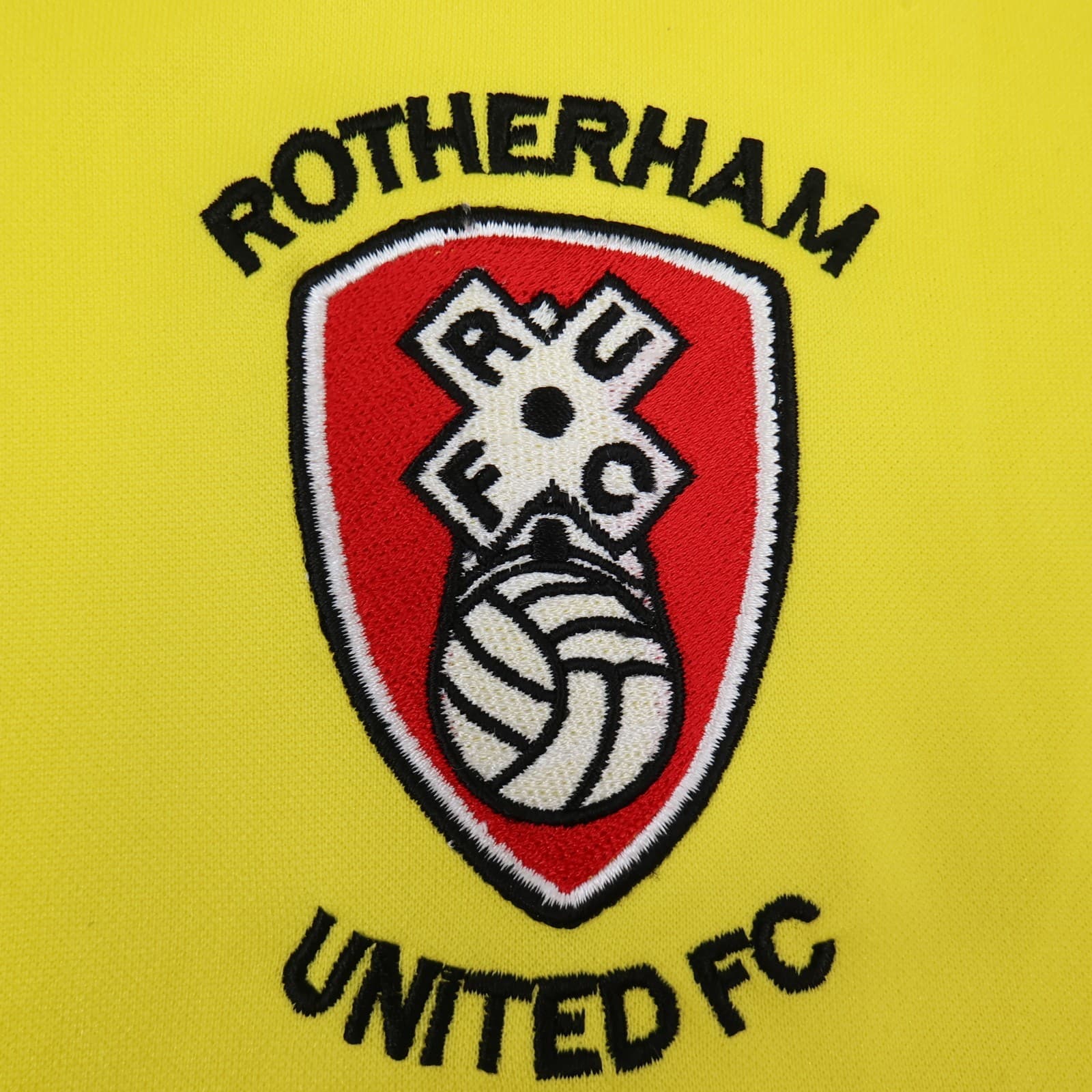 Rotherham United Shirt Extra Large Yellow Away Kit 2008 2009 Carlotti Redtooth photo 5