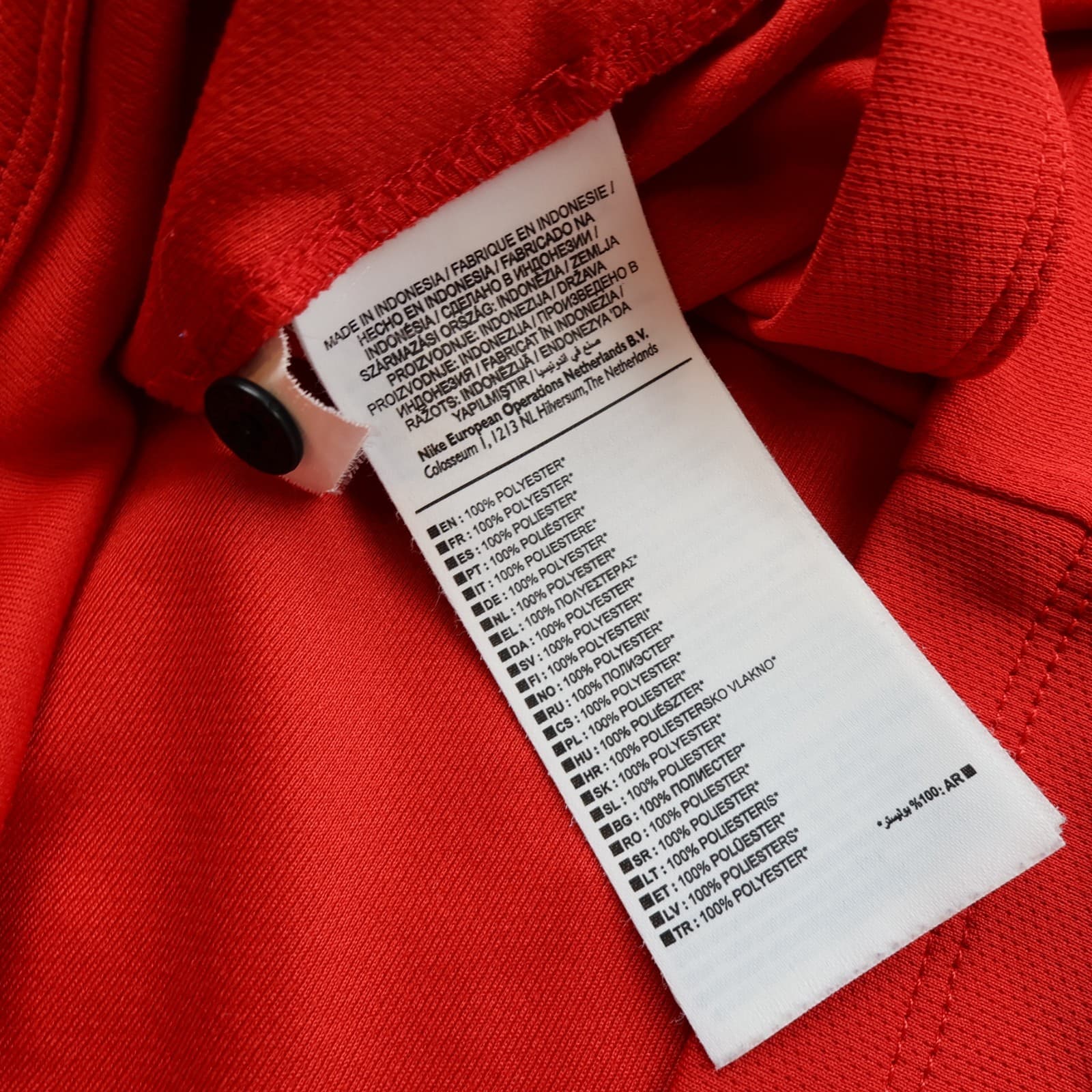Manchester United Shirt Large Red Home Kit 2014 2015 Nike Jersey Van Persie 20 photo 13