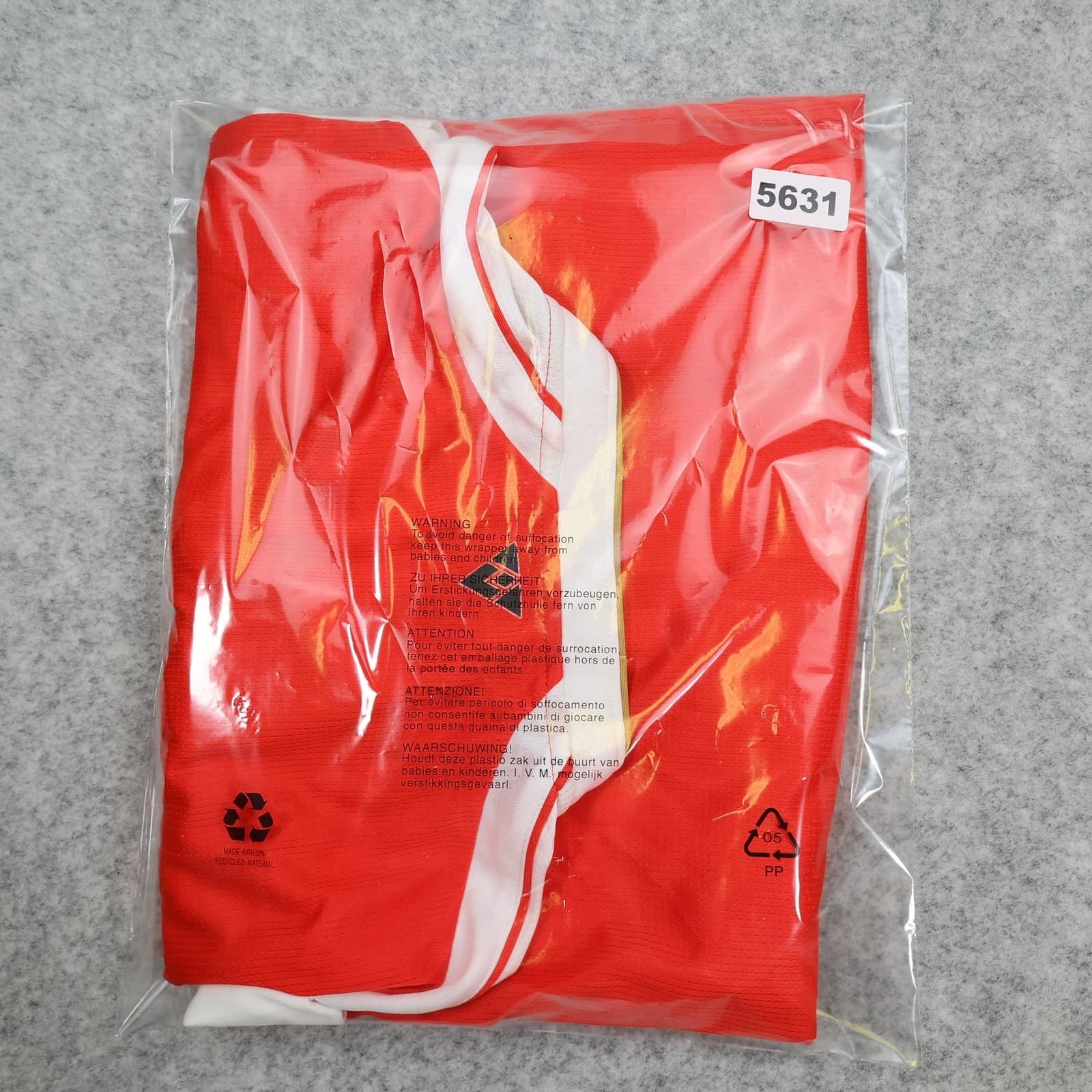 Arsenal Shirt Mens 2XL Red Home 2015 2016 Football Puma Emirates Soccer Jersey photo 15