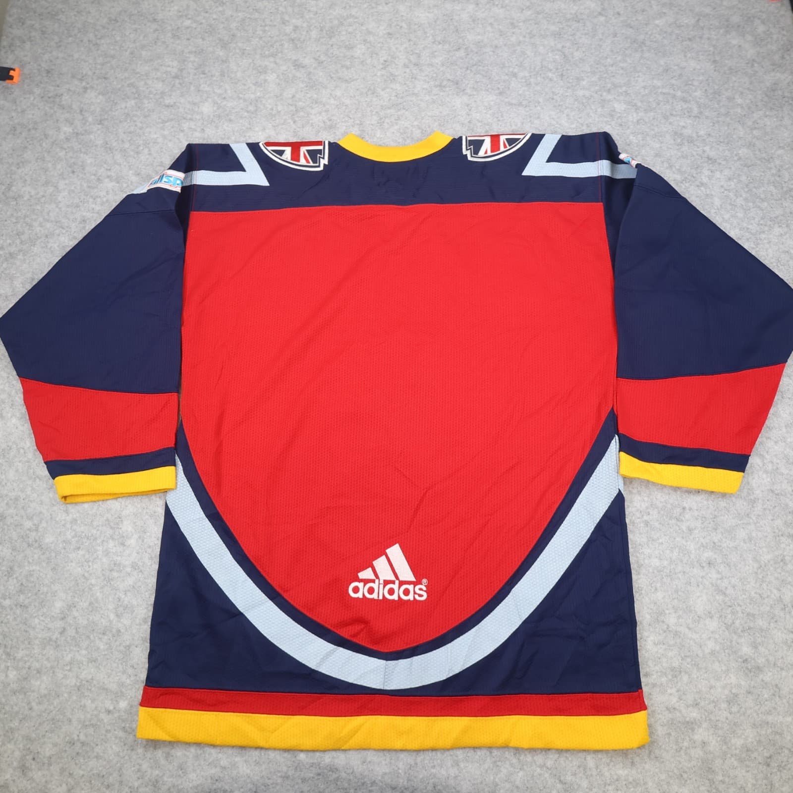 Vintage London Knights Ice Hockey Shirt Medium Adidas 1998 2000 Home Mens Jersey photo 2