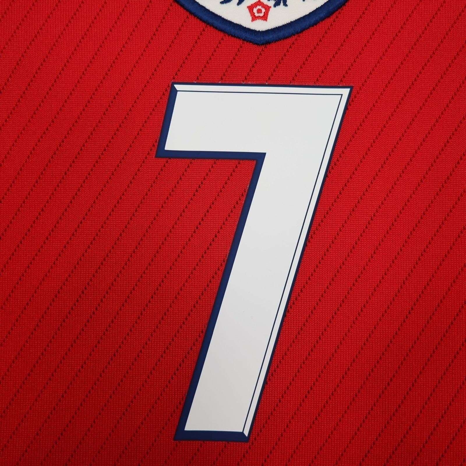 England Football Shirt Medium Red Away Kit 2008 2010 Jersey David Beckham 7 photo 5