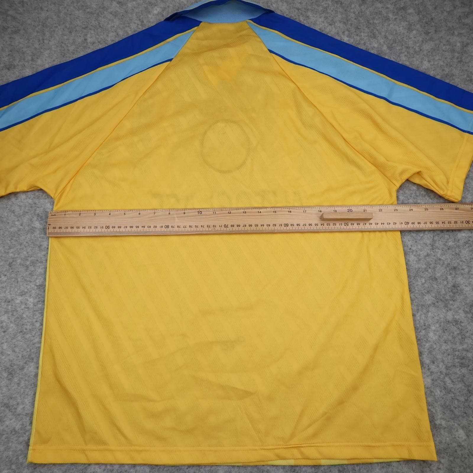 Vintage Chelsea Shirt Mens XL Yellow Away 1998 2000 Football Umbro Autoglass photo 8