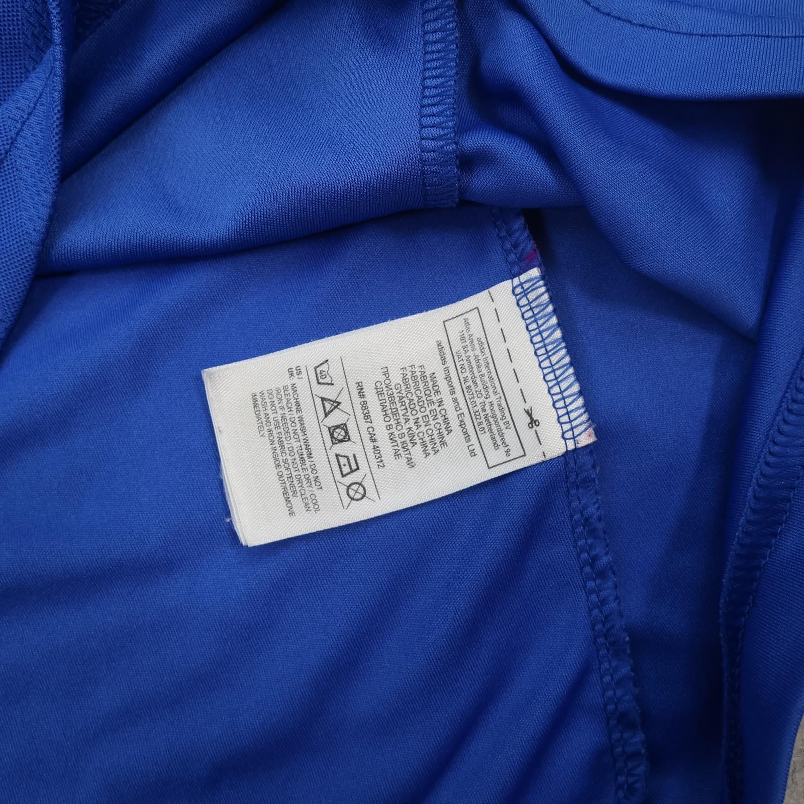 Chelsea Shirt Womens Medium 12-14 Blue Home 2012 2013 Adidas Soccer Jersey photo 9
