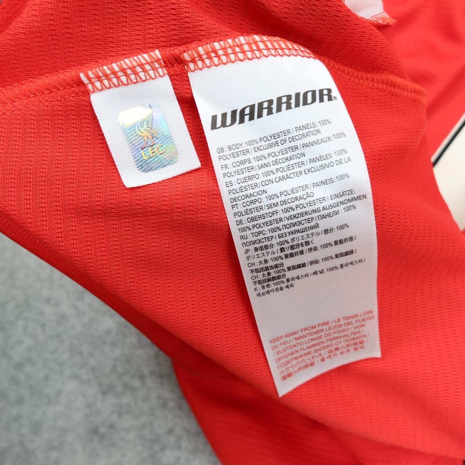 Liverpool Shirt Mens Large Red Home 2013 2014 EPL Football Warrior Coutinho 10 photo 18