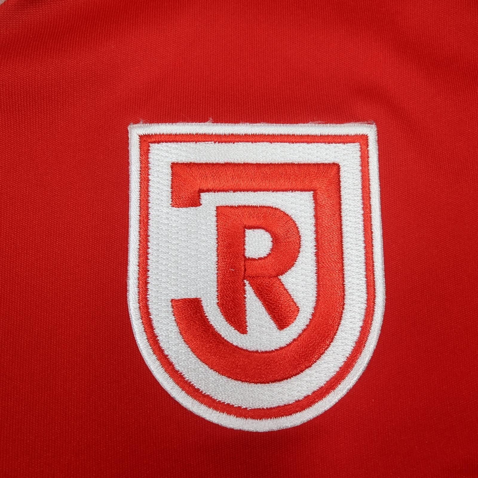 SSV Jahn Regensburg Shirt Mens Medium Red Home Football Saller Netto Jersey photo 4