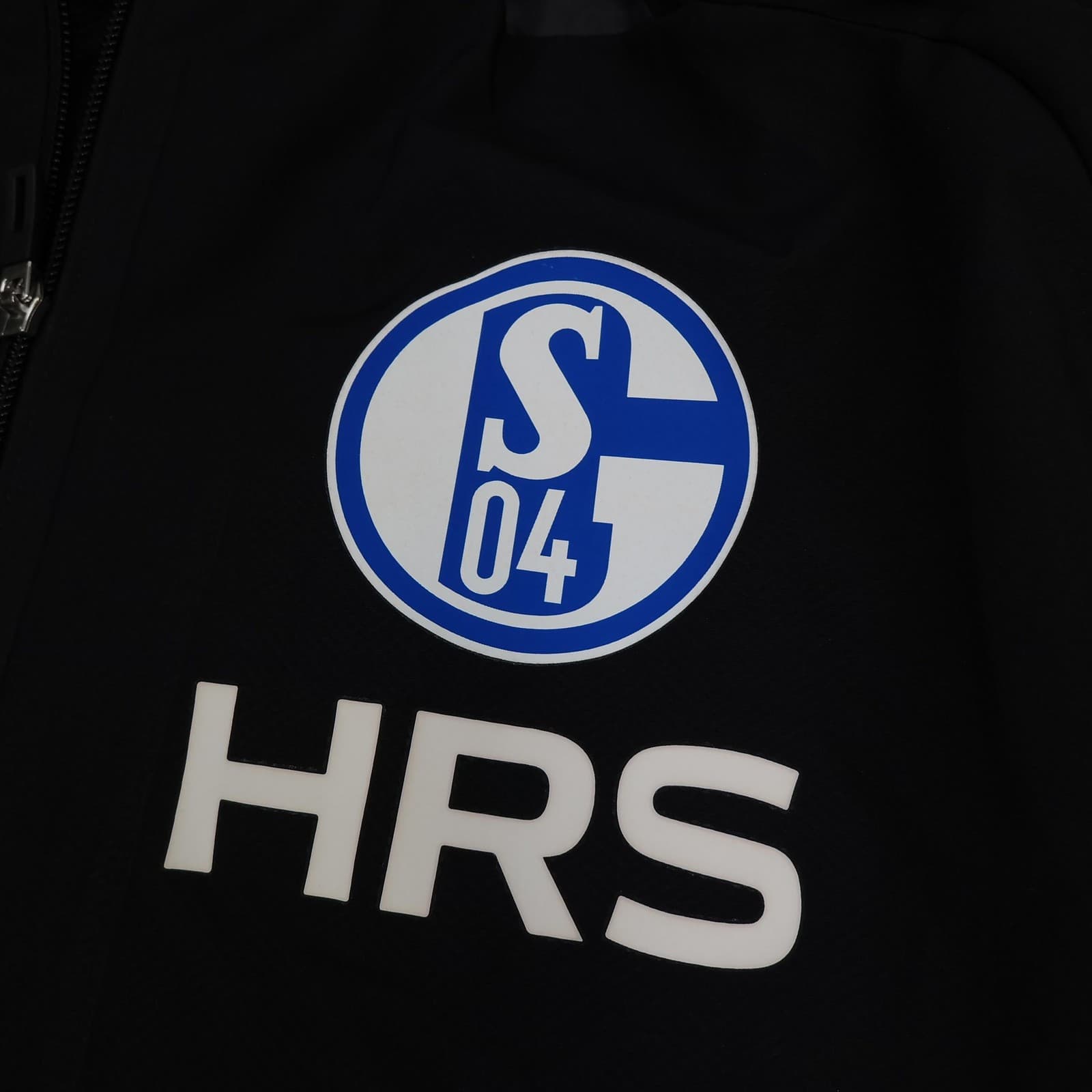 FC Schalke 04 Jacket Mens Medium Black Football Soccer Adidas Tracksuit Training photo 5
